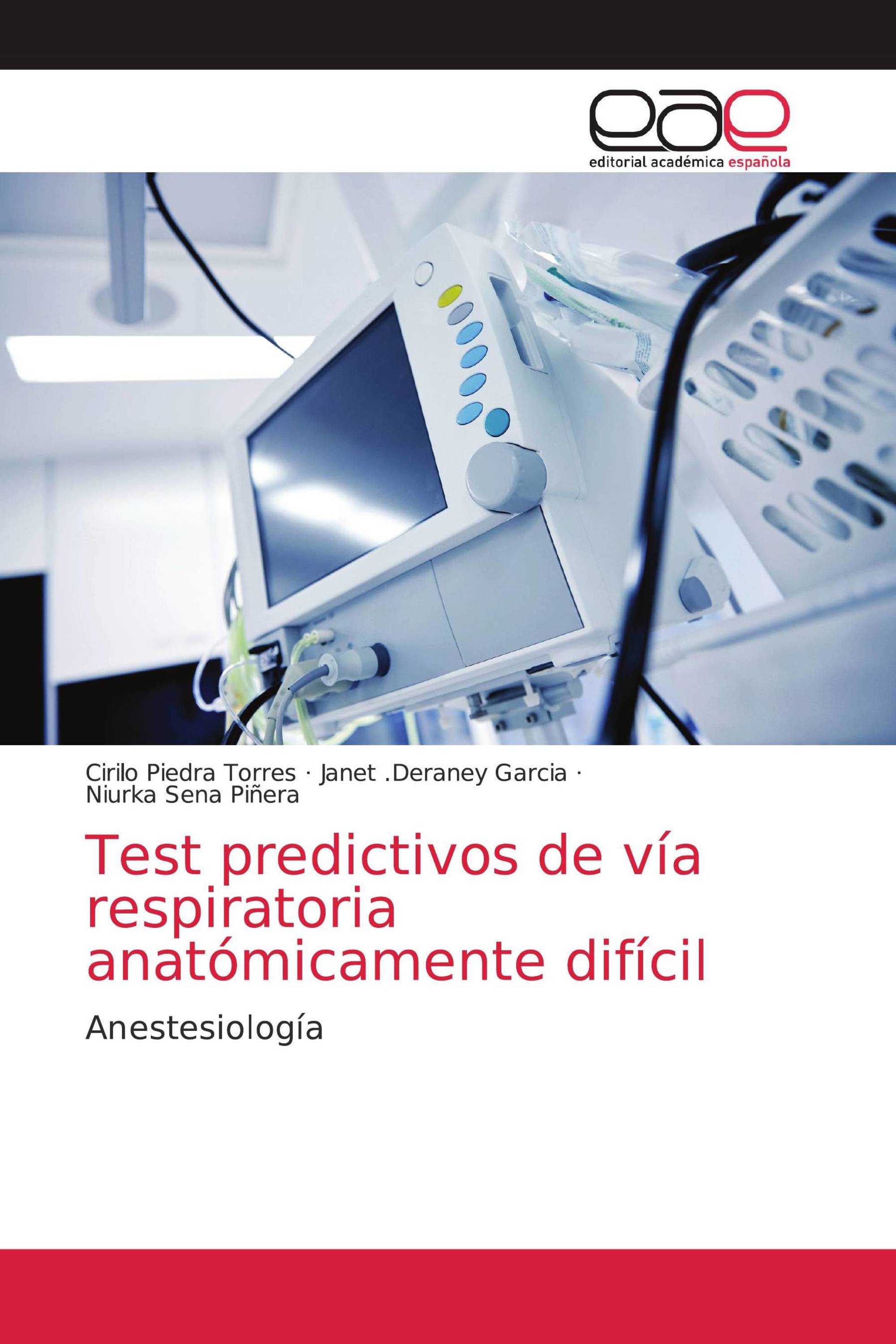 Test predictivos de vía respiratoria anatómicamente difícil