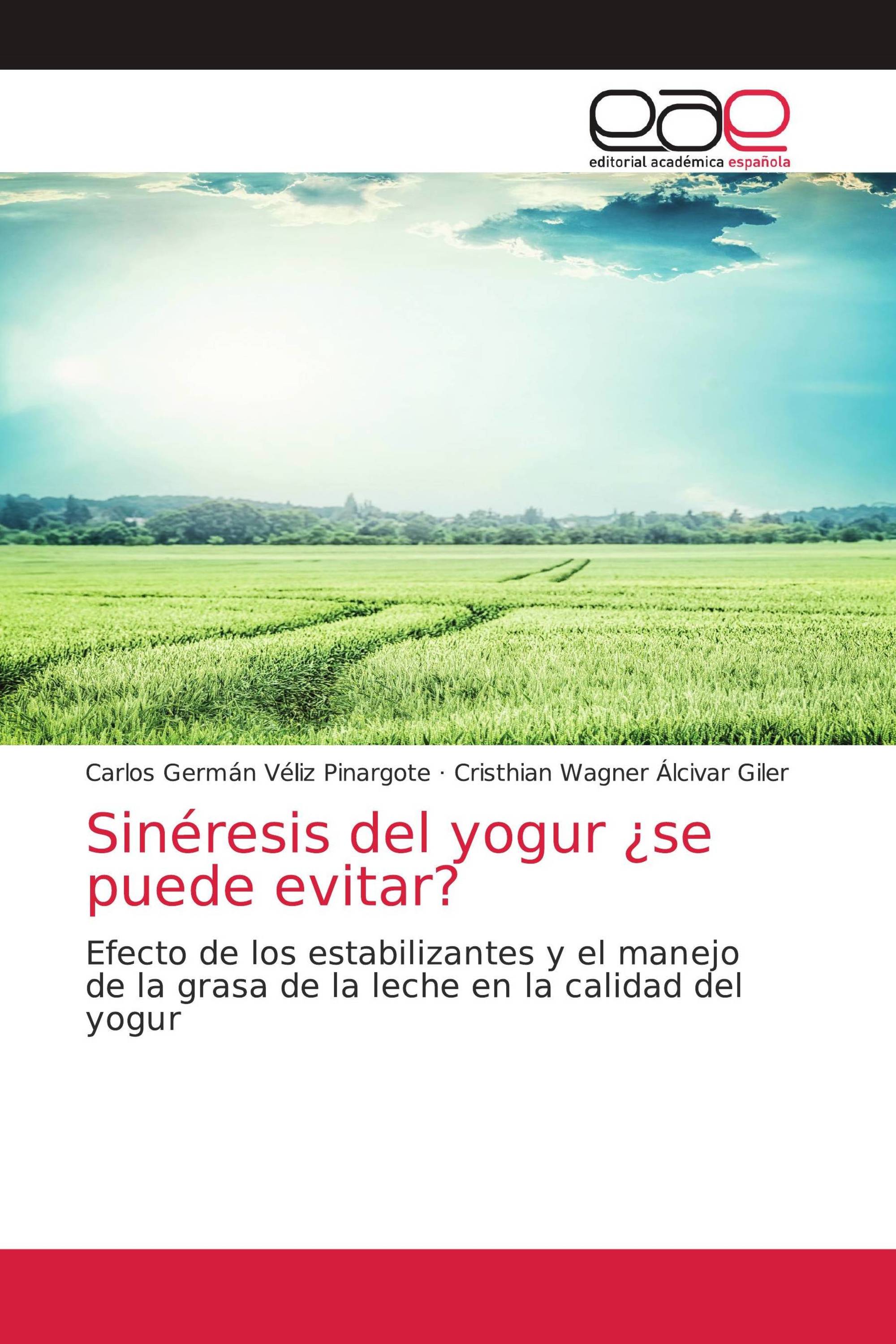 Sinéresis del yogur ¿se puede evitar?