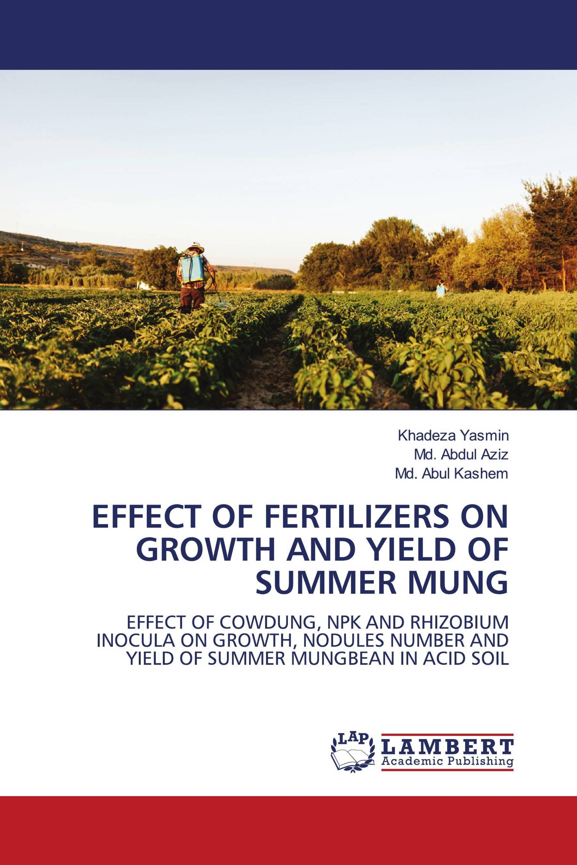 EFFECT OF FERTILIZERS ON GROWTH AND YIELD OF SUMMER MUNG