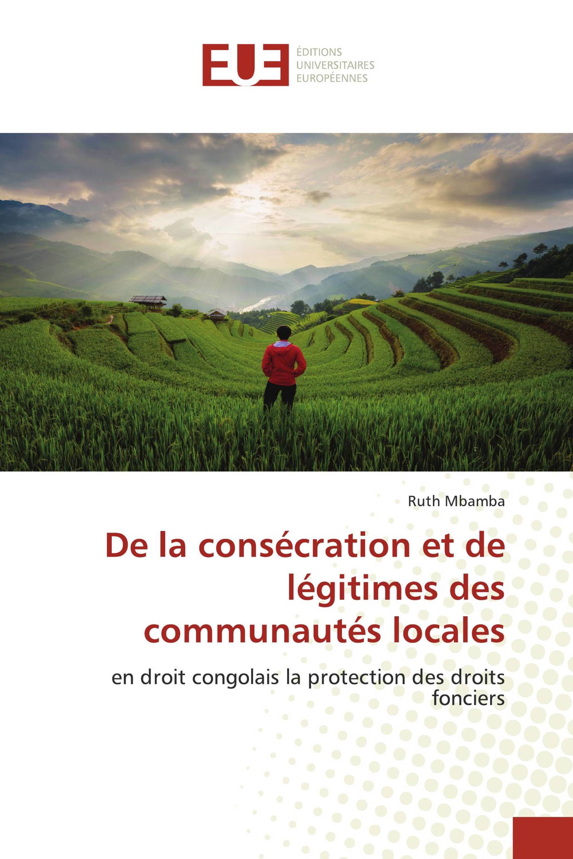 De la consécration et de légitimes des communautés locales