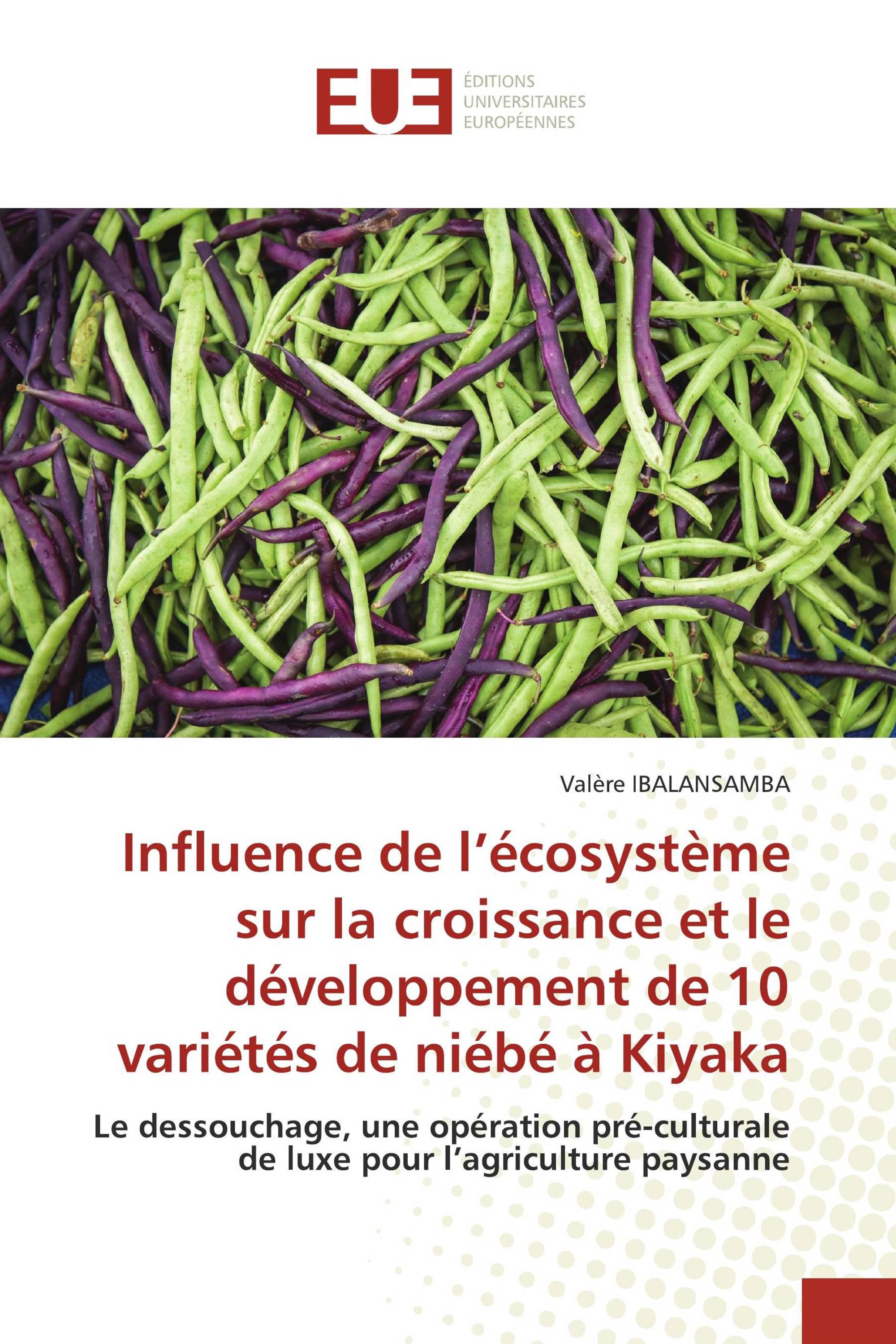 Influence de l’écosystème sur la croissance et le développement de 10 variétés de niébé à Kiyaka