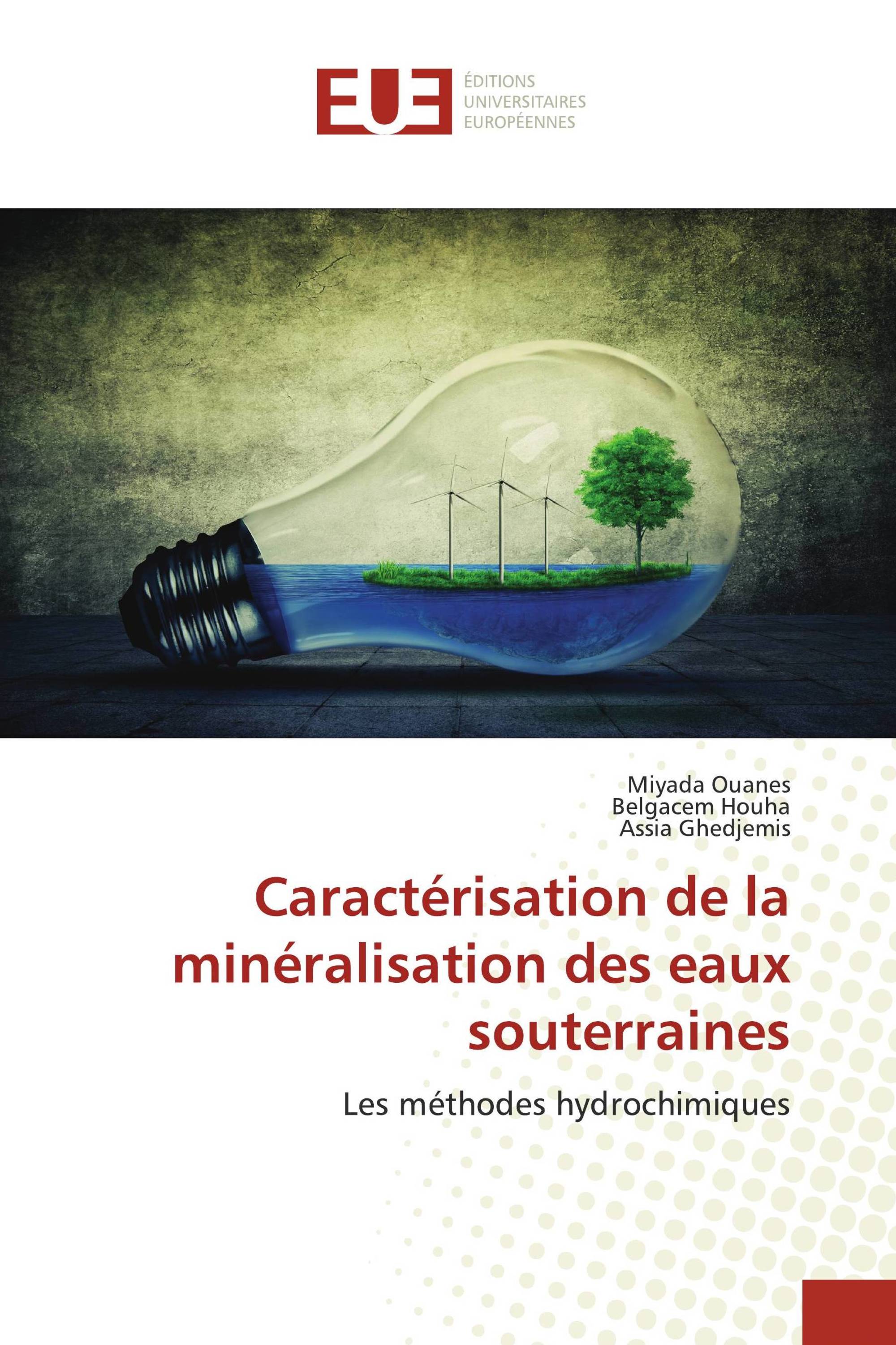 Caractérisation de la minéralisation des eaux souterraines