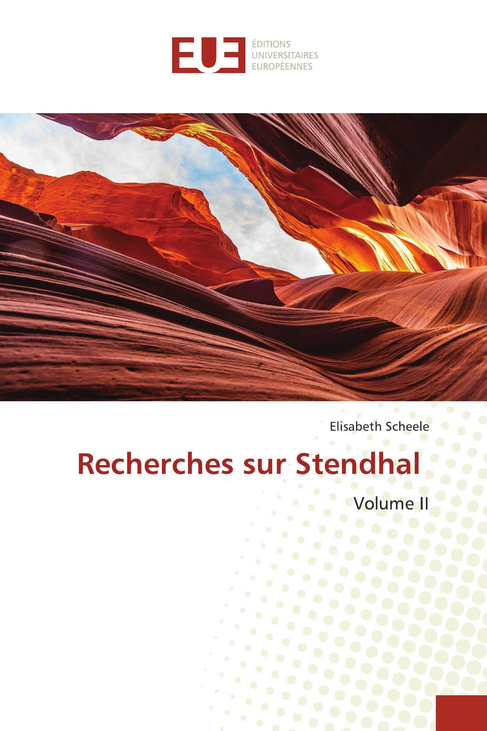 Recherches sur Stendhal