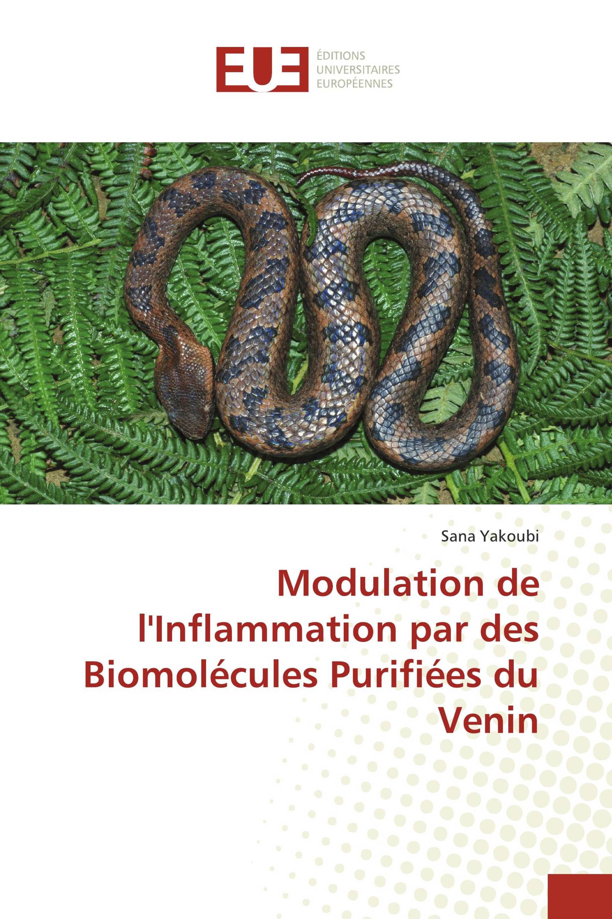 Modulation de l'Inflammation par des Biomolécules Purifiées du Venin