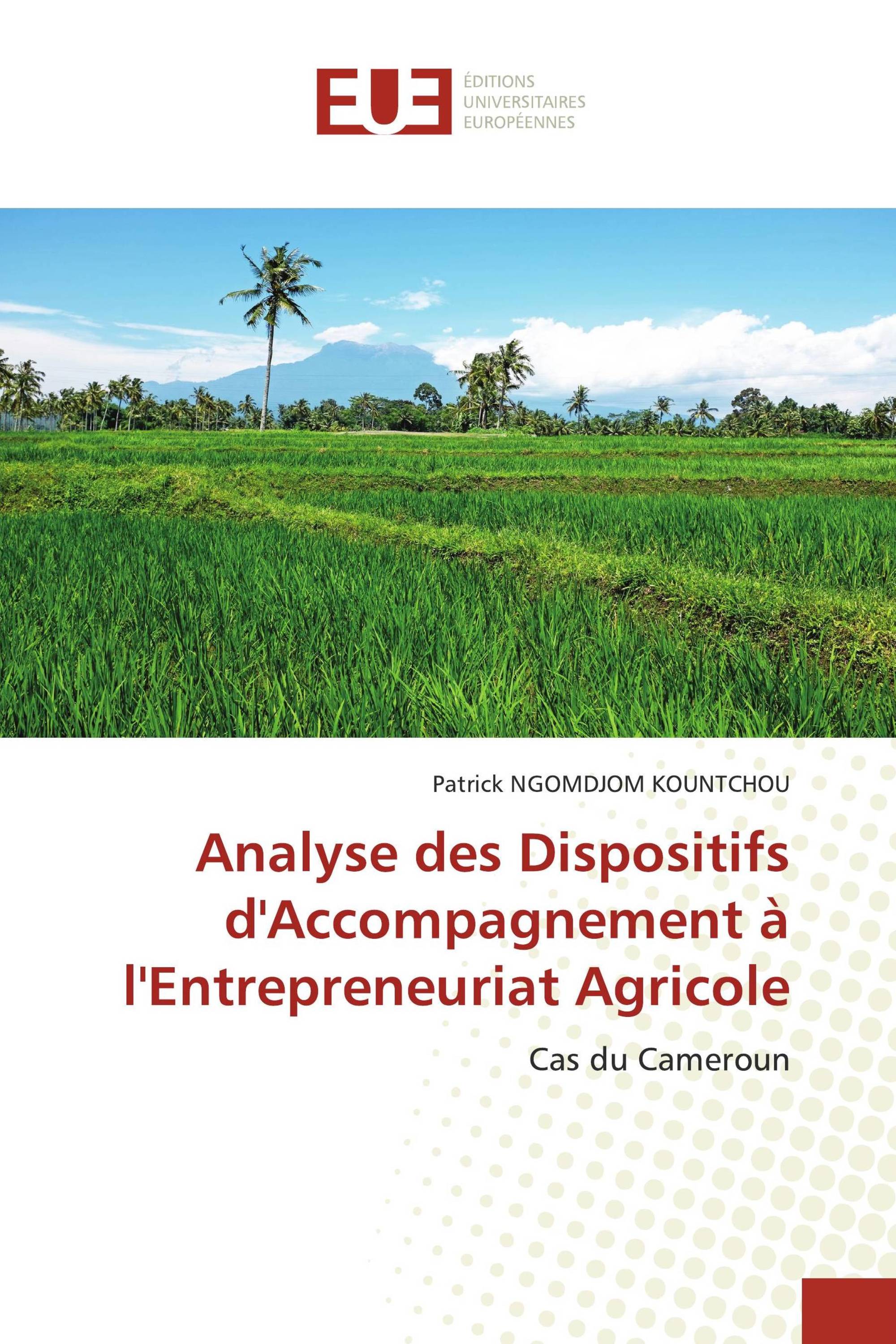 Analyse des Dispositifs d'Accompagnement à l'Entrepreneuriat Agricole