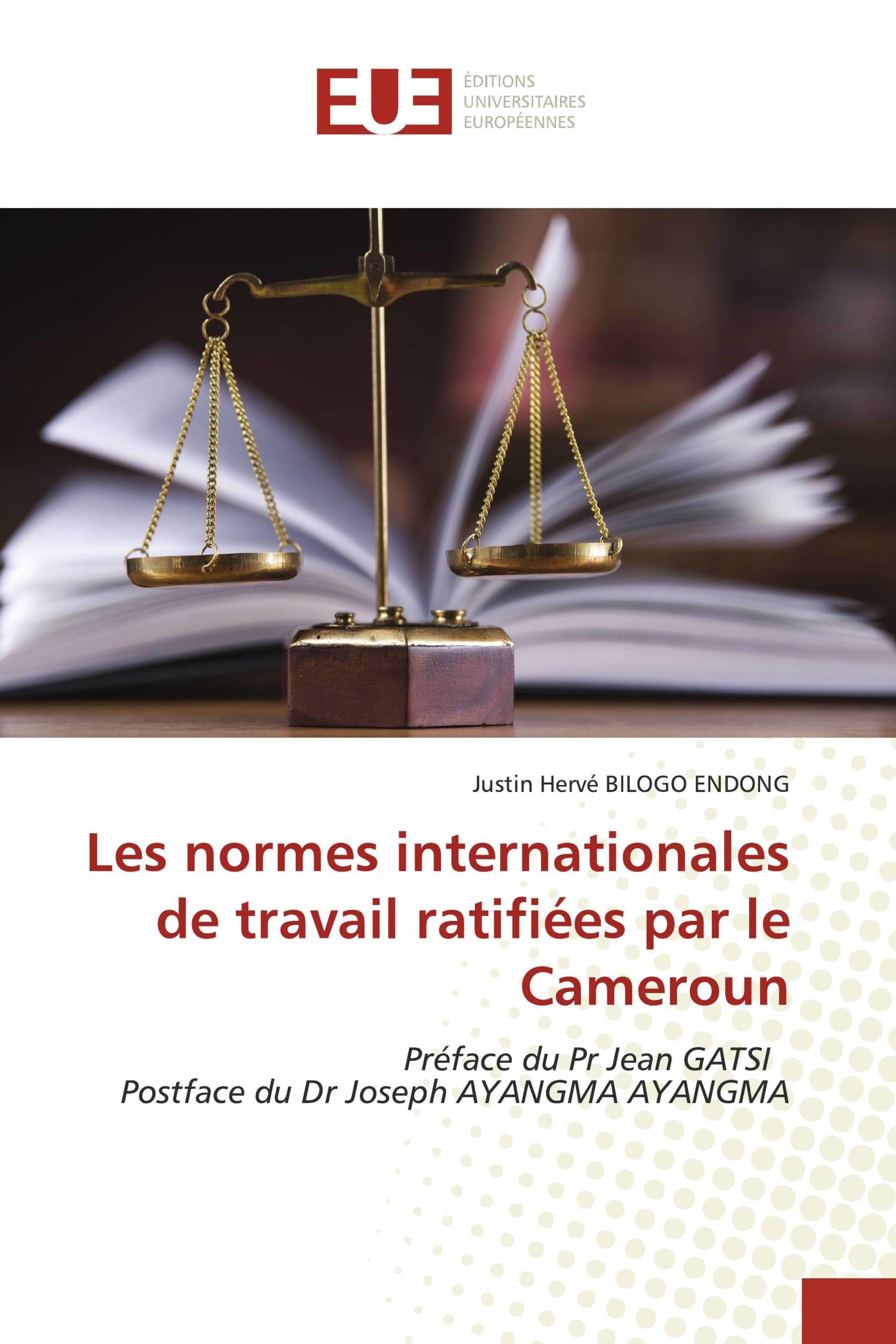 Les normes internationales de travail ratifiées par le Cameroun