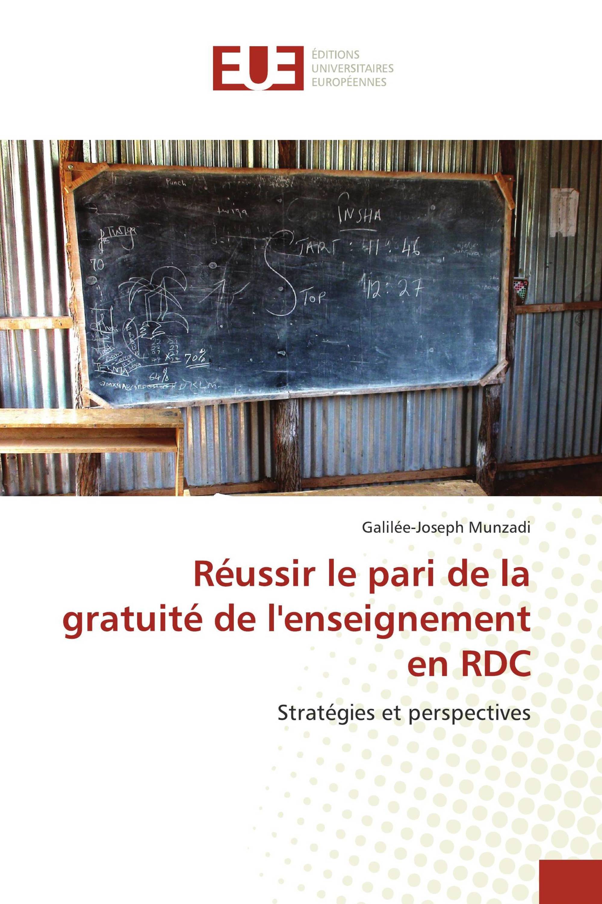 Réussir le pari de la gratuité de l'enseignement en RDC