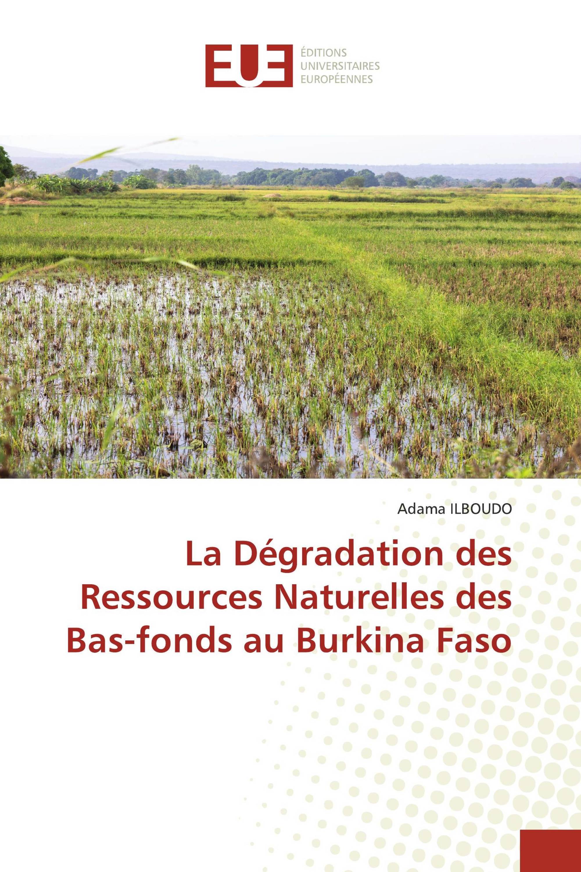 La Dégradation des Ressources Naturelles des Bas-fonds au Burkina Faso