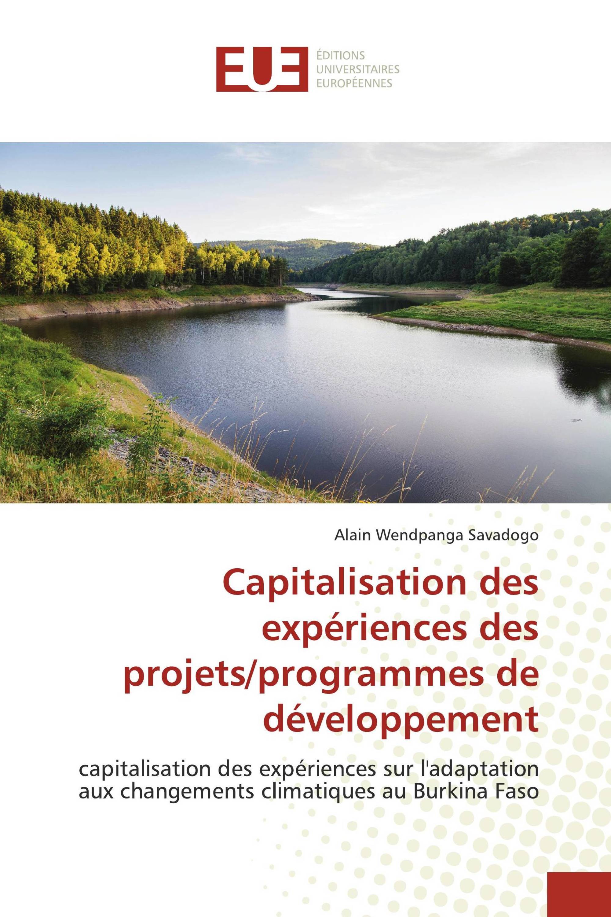 Capitalisation des expériences des projets/programmes de développement