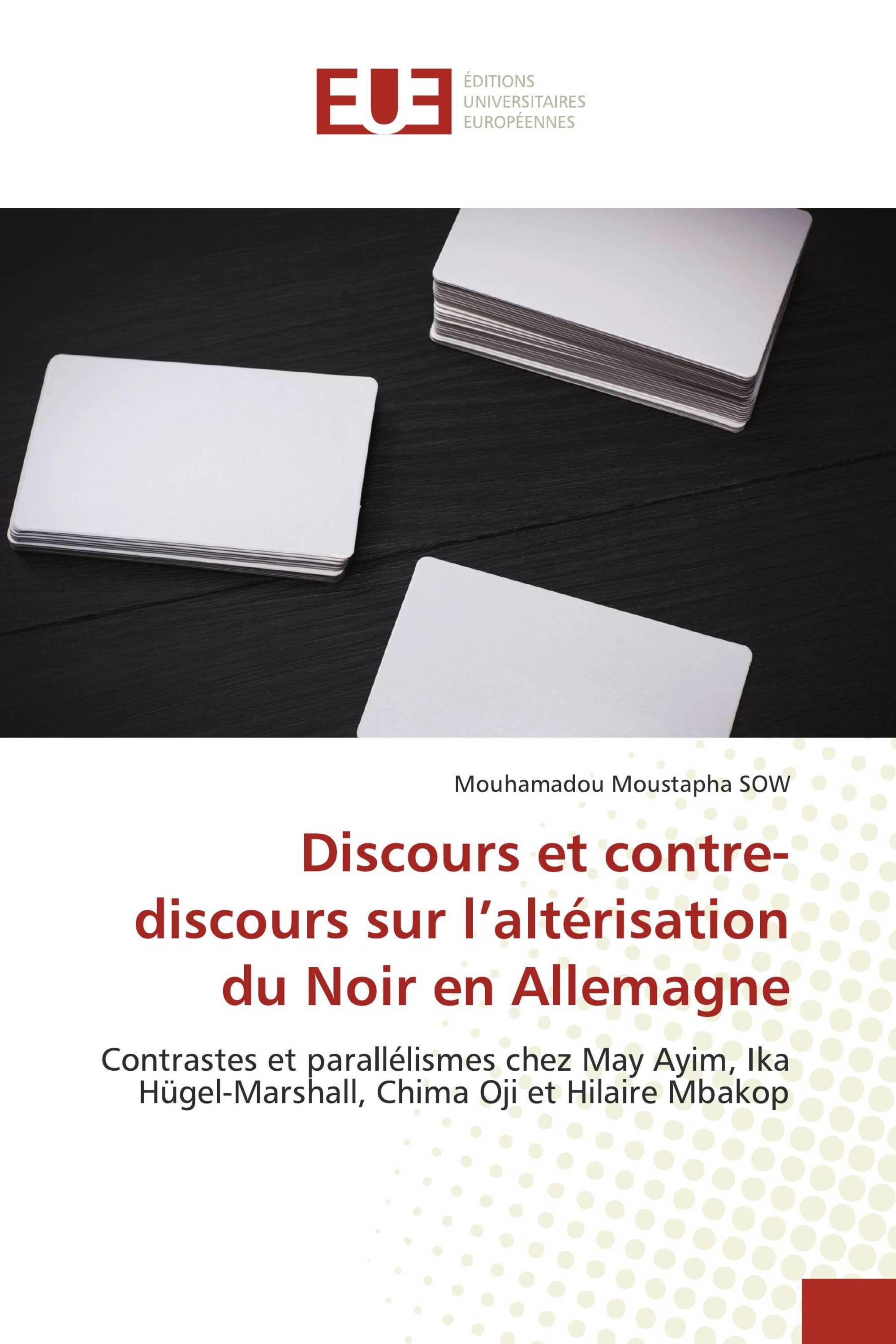 Discours et contre-discours sur l’altérisation du Noir en Allemagne