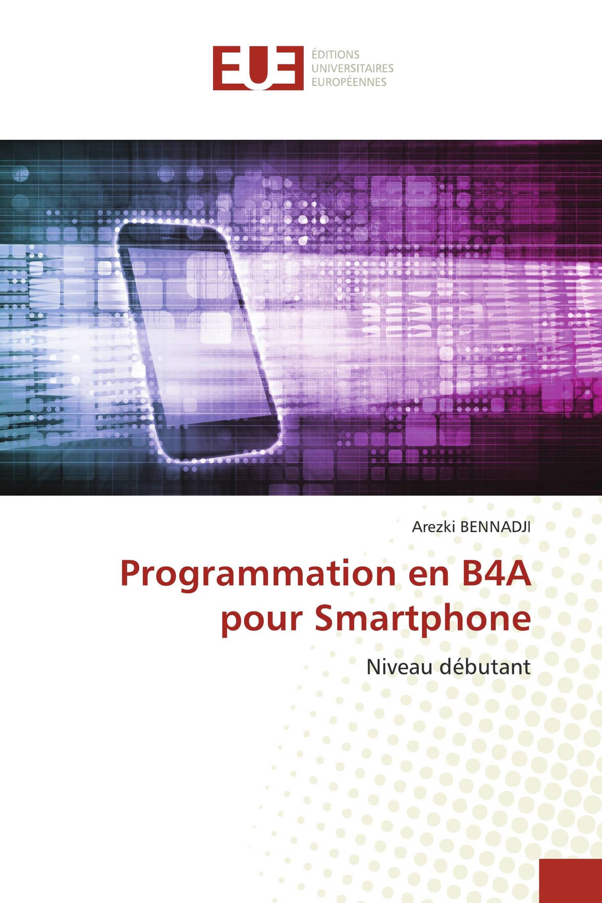 Programmation en B4A pour Smartphone