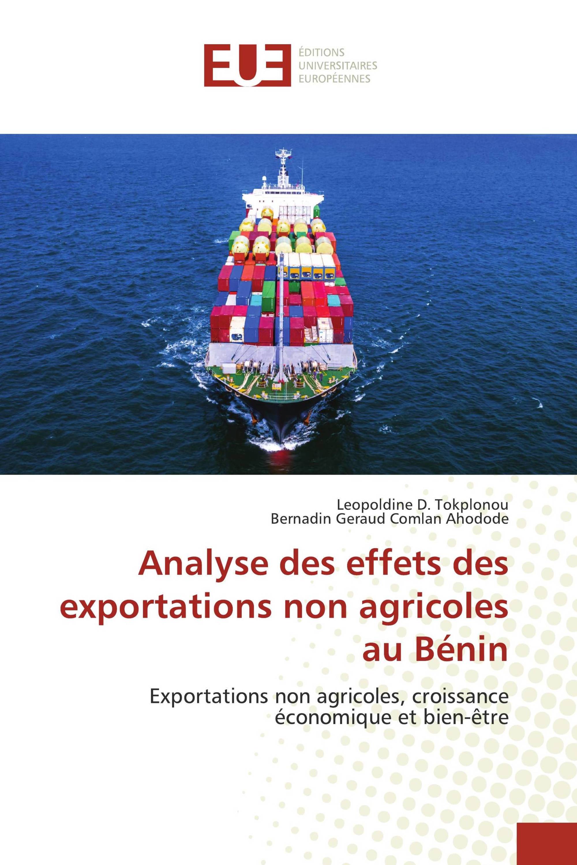 Analyse des effets des exportations non agricoles au Bénin