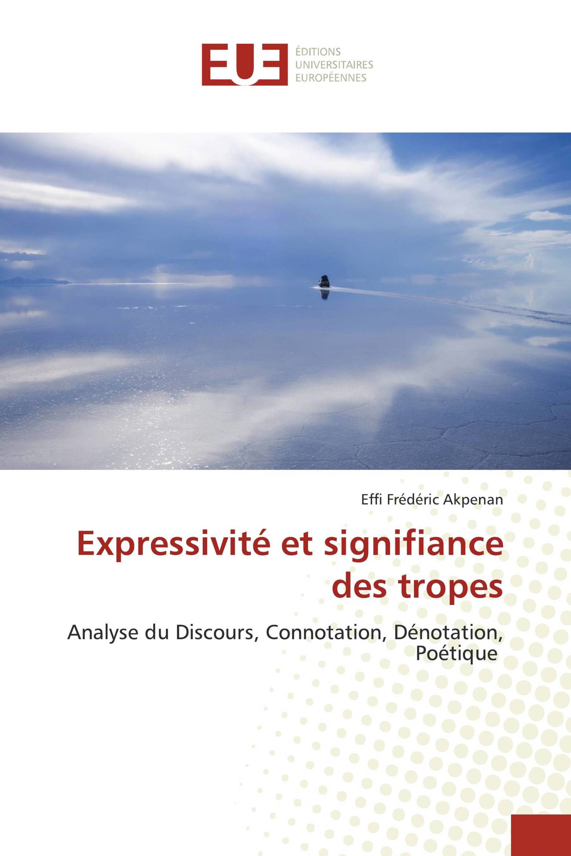 Expressivité et signifiance des tropes