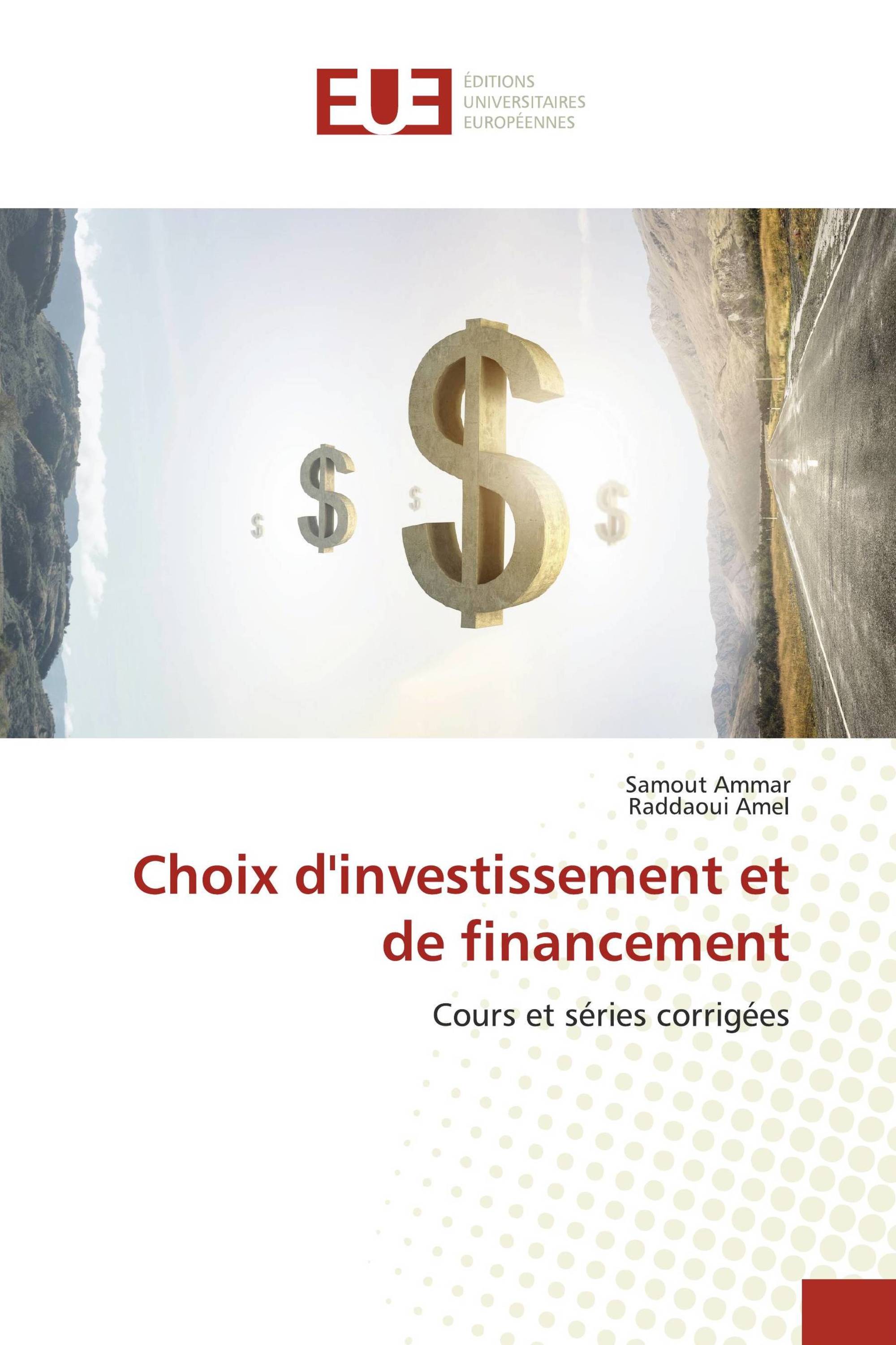 Choix d'investissement et de financement