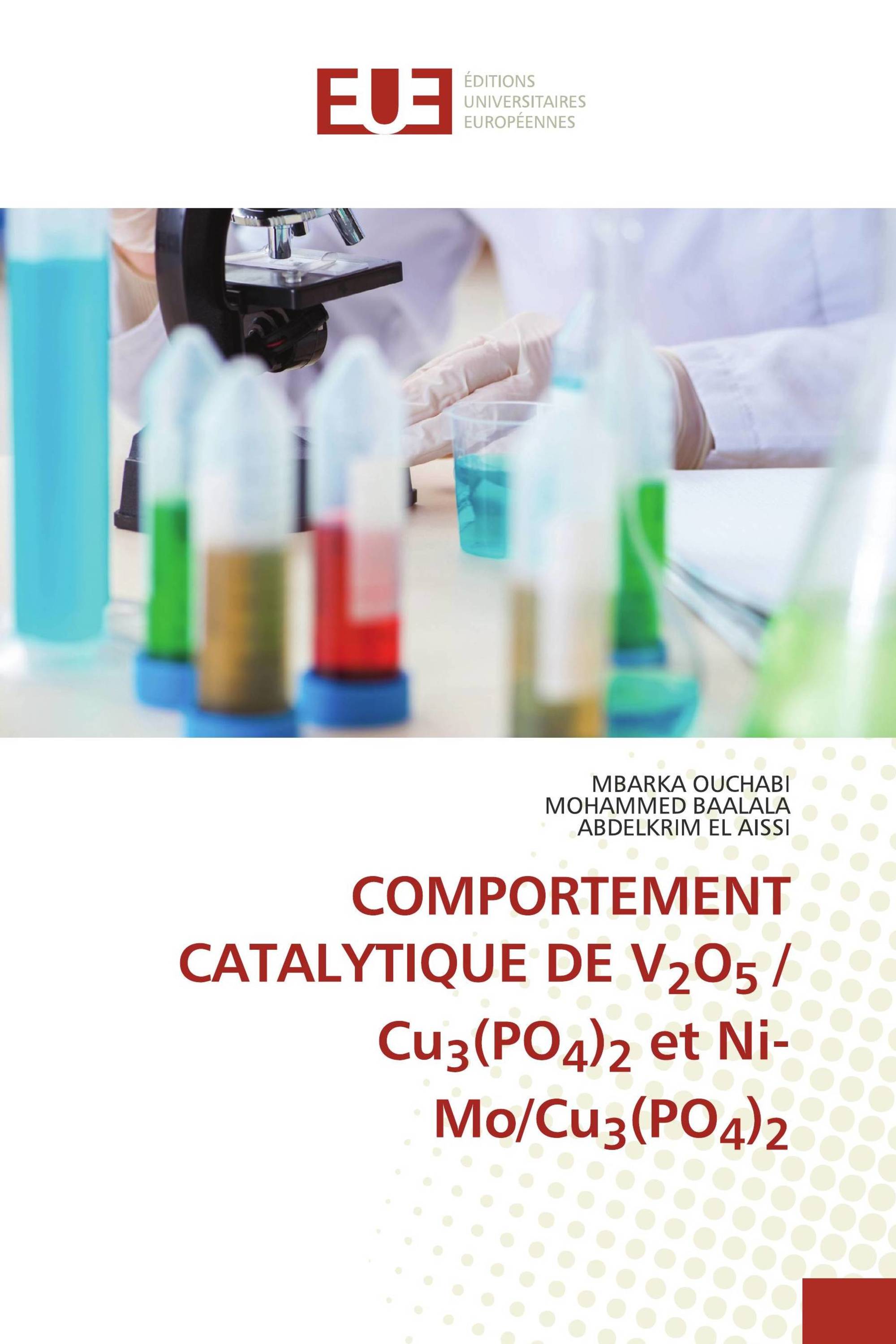 COMPORTEMENT CATALYTIQUE DE V2O5 / Cu3(PO4)2 et Ni-Mo/Cu3(PO4)2