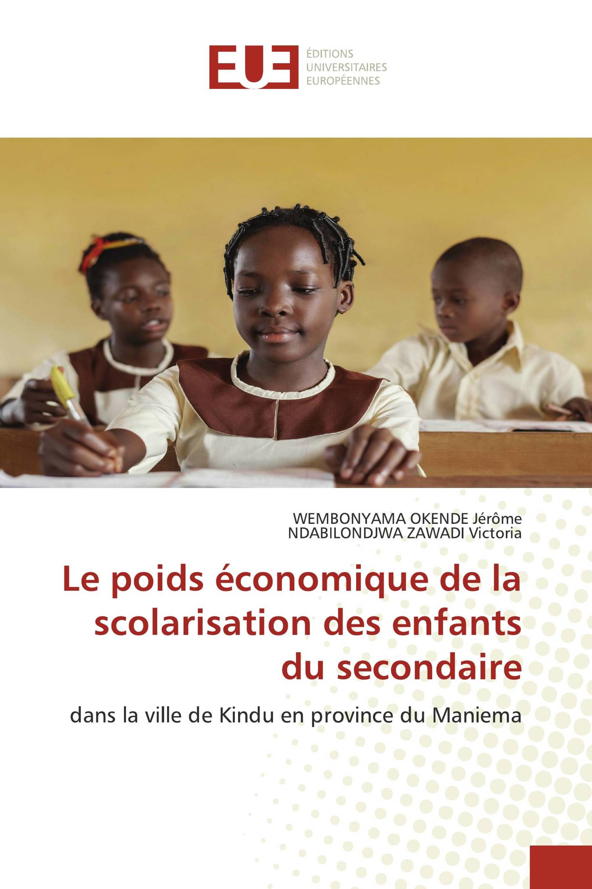 Le poids économique de la scolarisation des enfants du secondaire