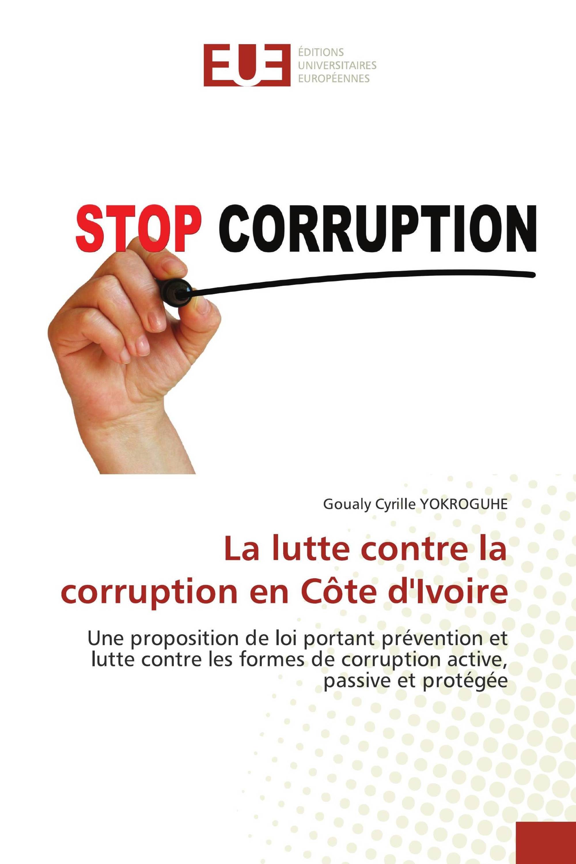 La lutte contre la corruption en Côte d'Ivoire