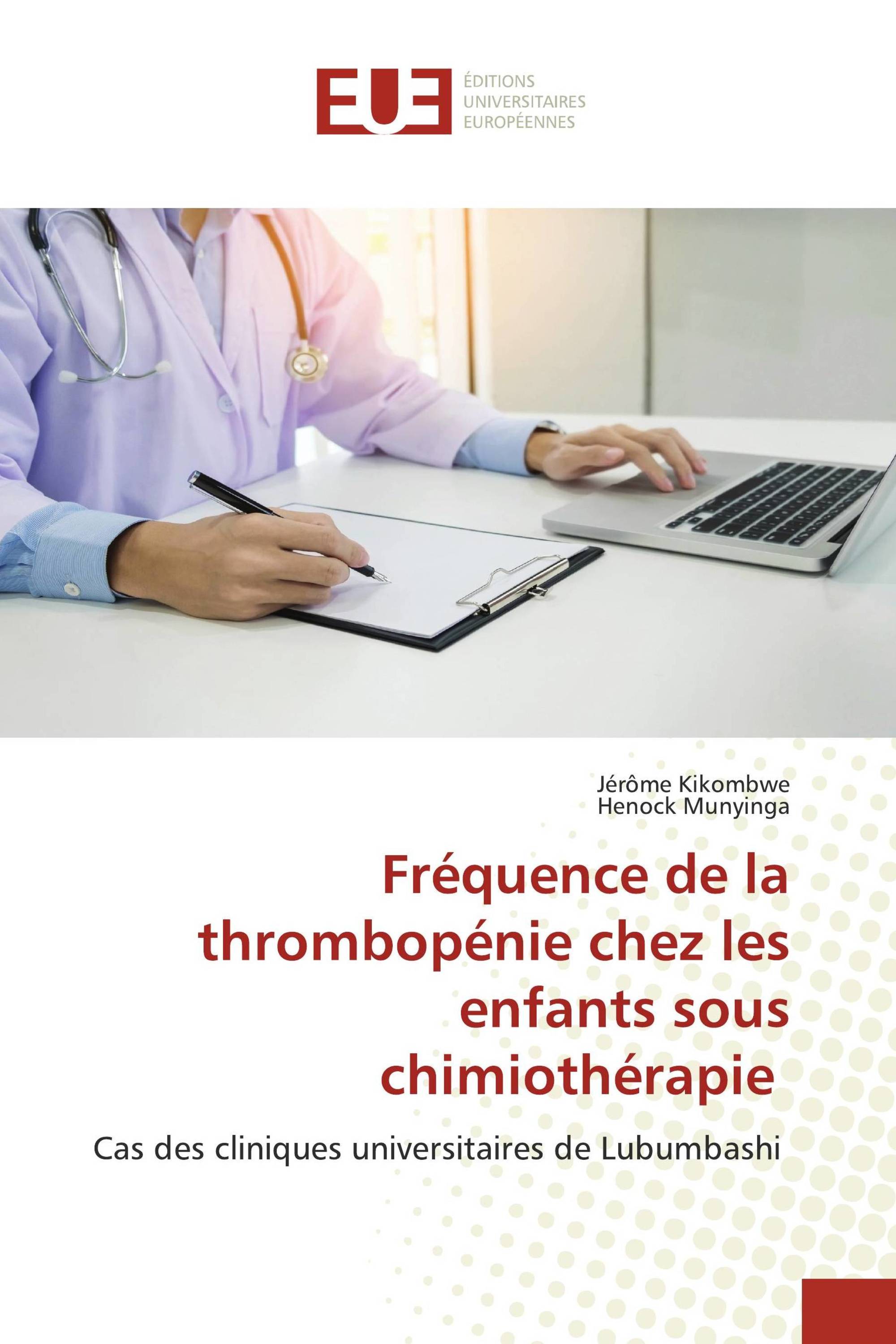 Fréquence de la thrombopénie chez les enfants sous chimiothérapie