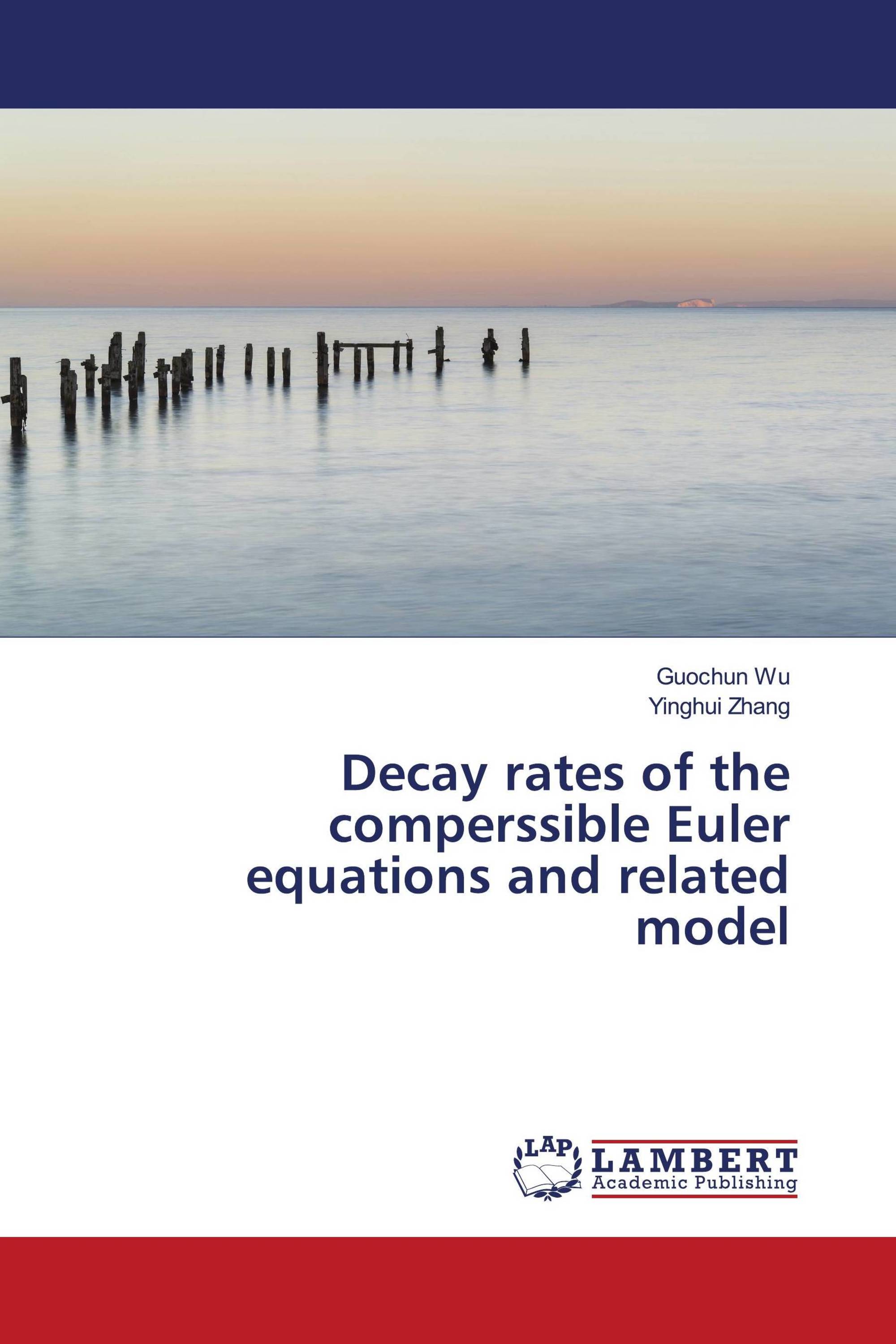 Decay rates of the comperssible Euler equations and related model