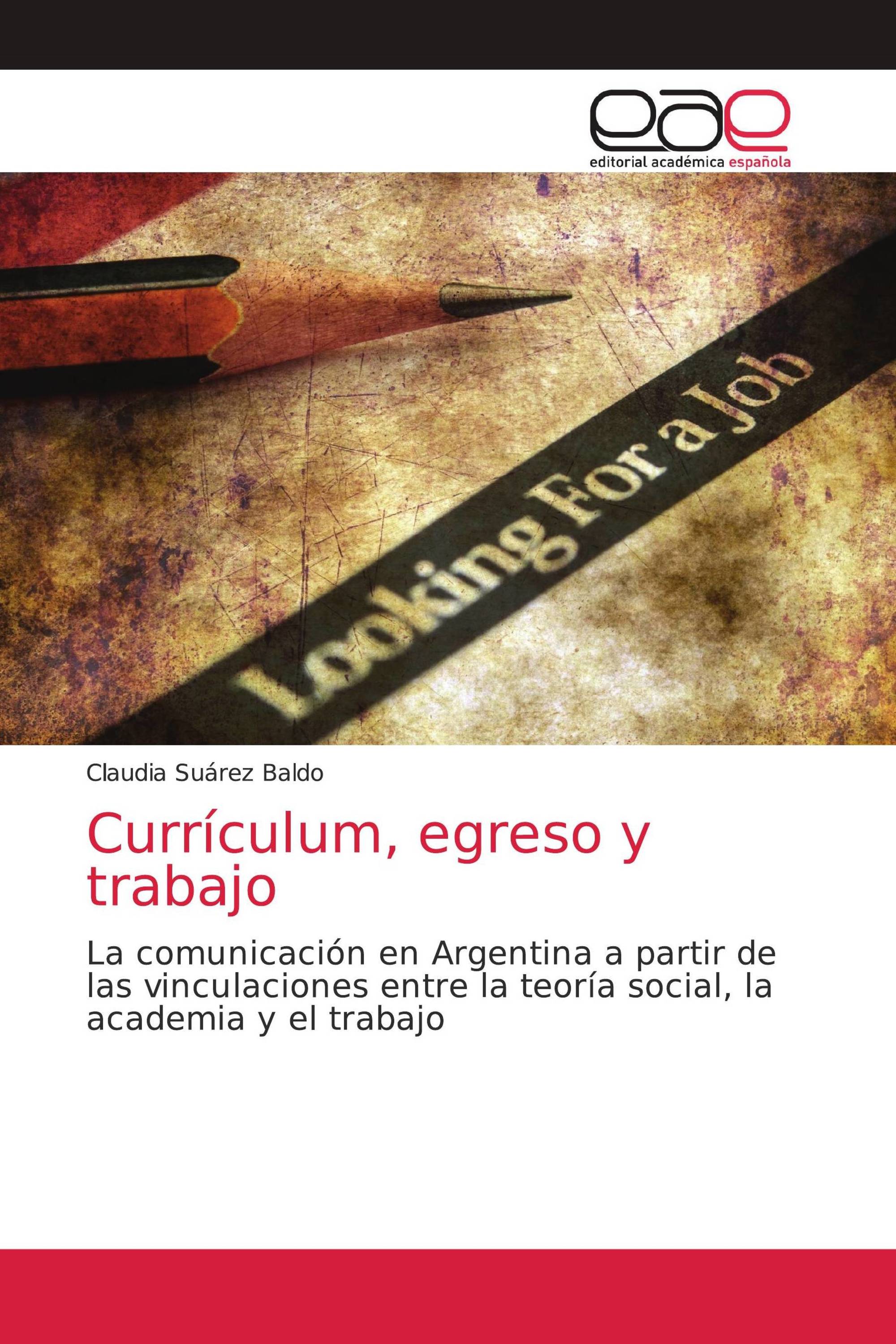 Currículum, egreso y trabajo