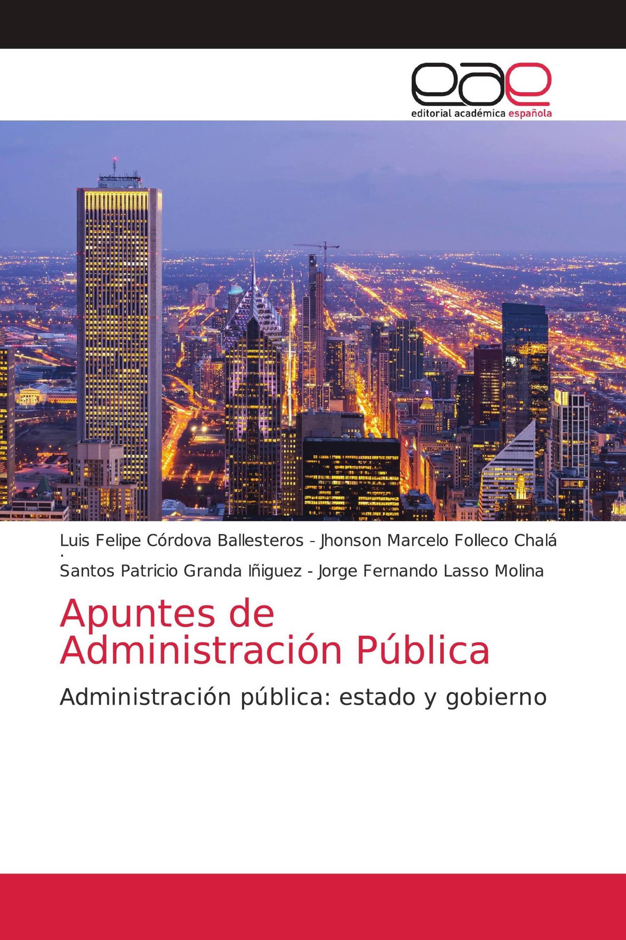 Apuntes de Administración Pública