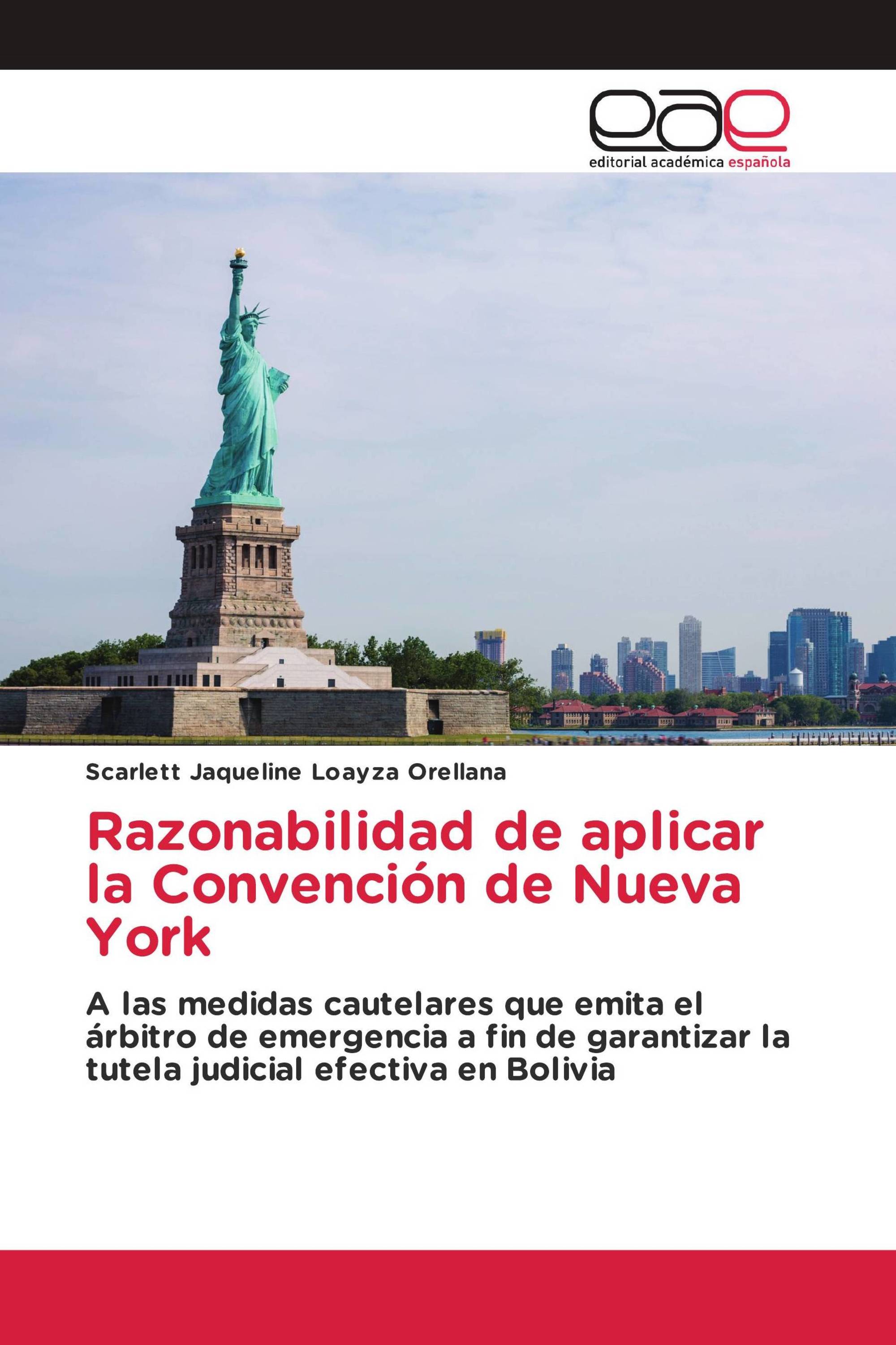 Razonabilidad de aplicar la Convención de Nueva York