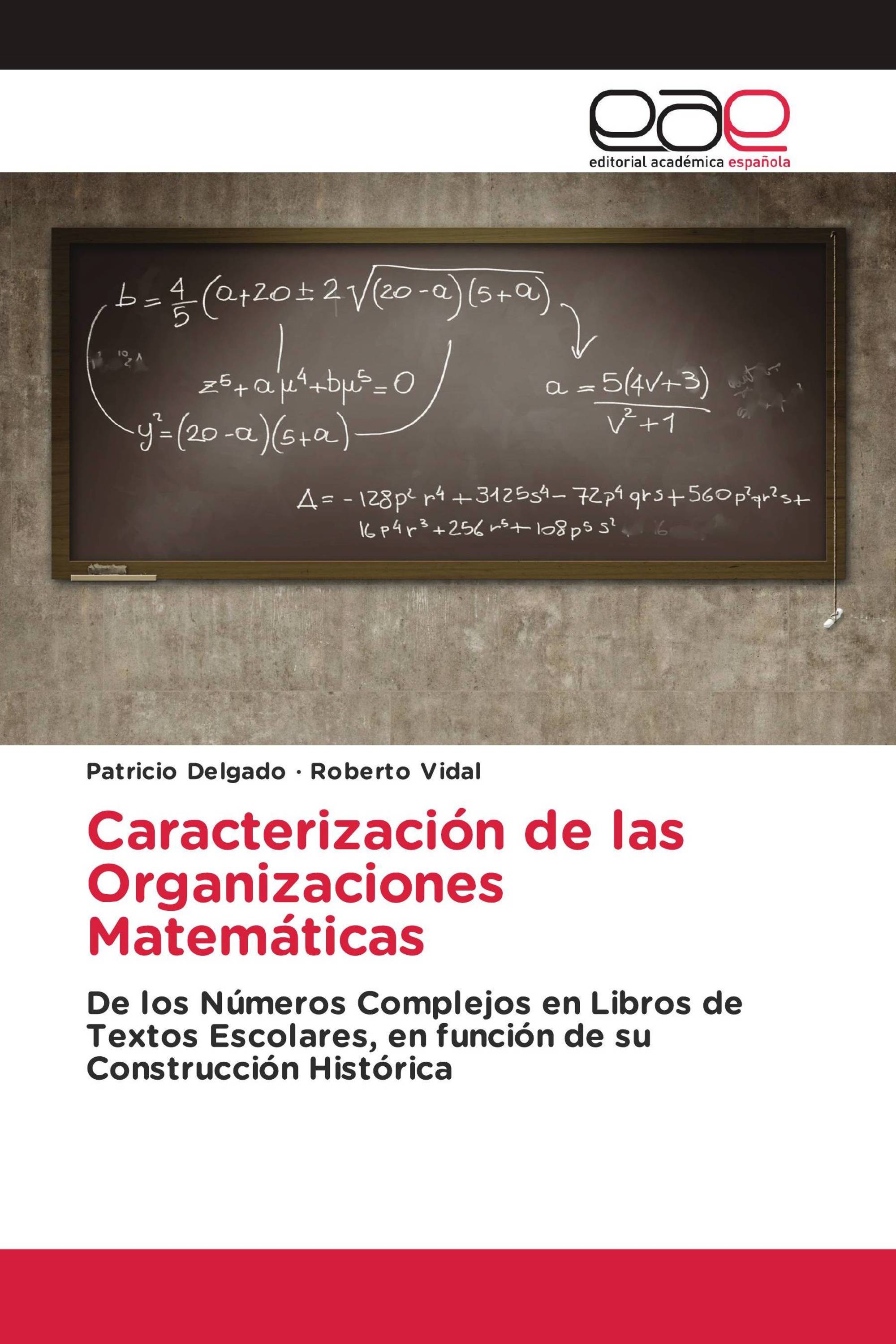 Caracterización de las Organizaciones Matemáticas