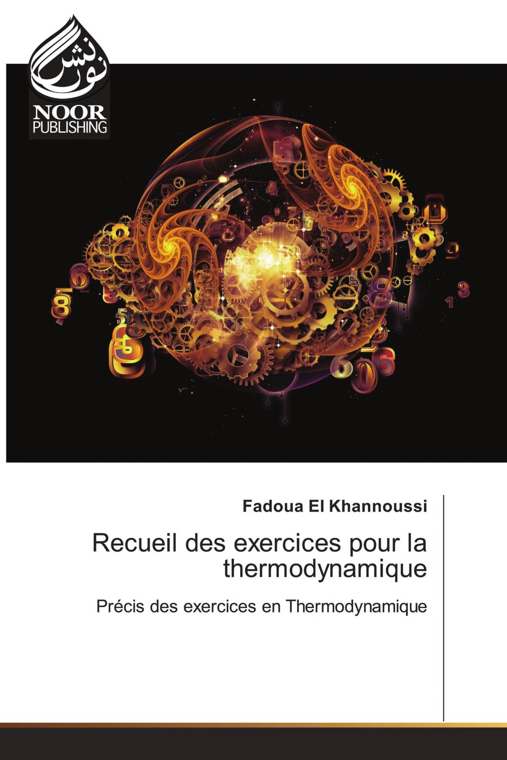 Recueil des exercices pour la thermodynamique