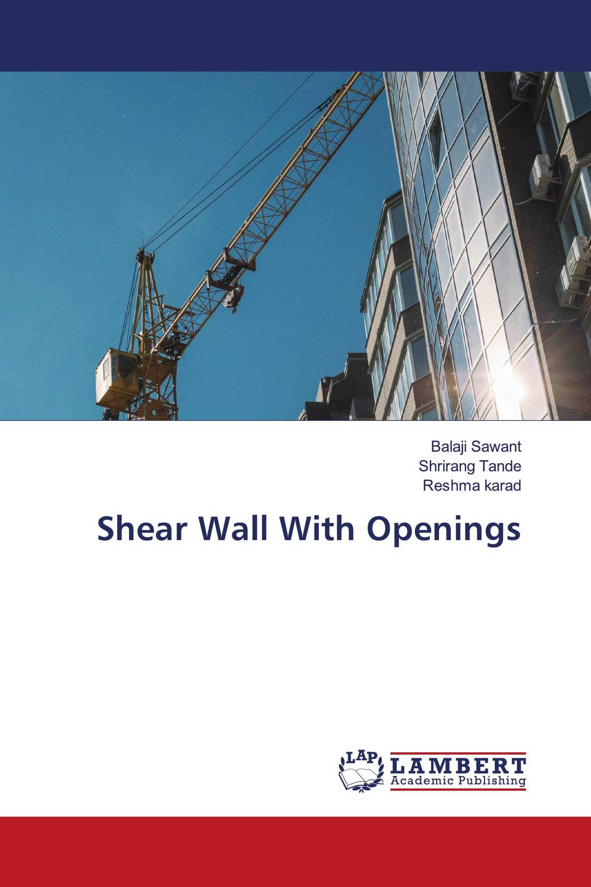 Shear Wall With Openings / 9786204732282 / 9786204732282 / 6204732285