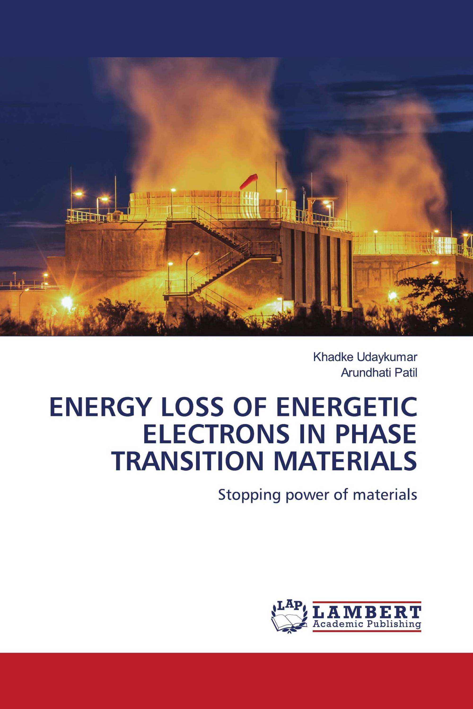 ENERGY LOSS OF ENERGETIC ELECTRONS IN PHASE TRANSITION MATERIALS