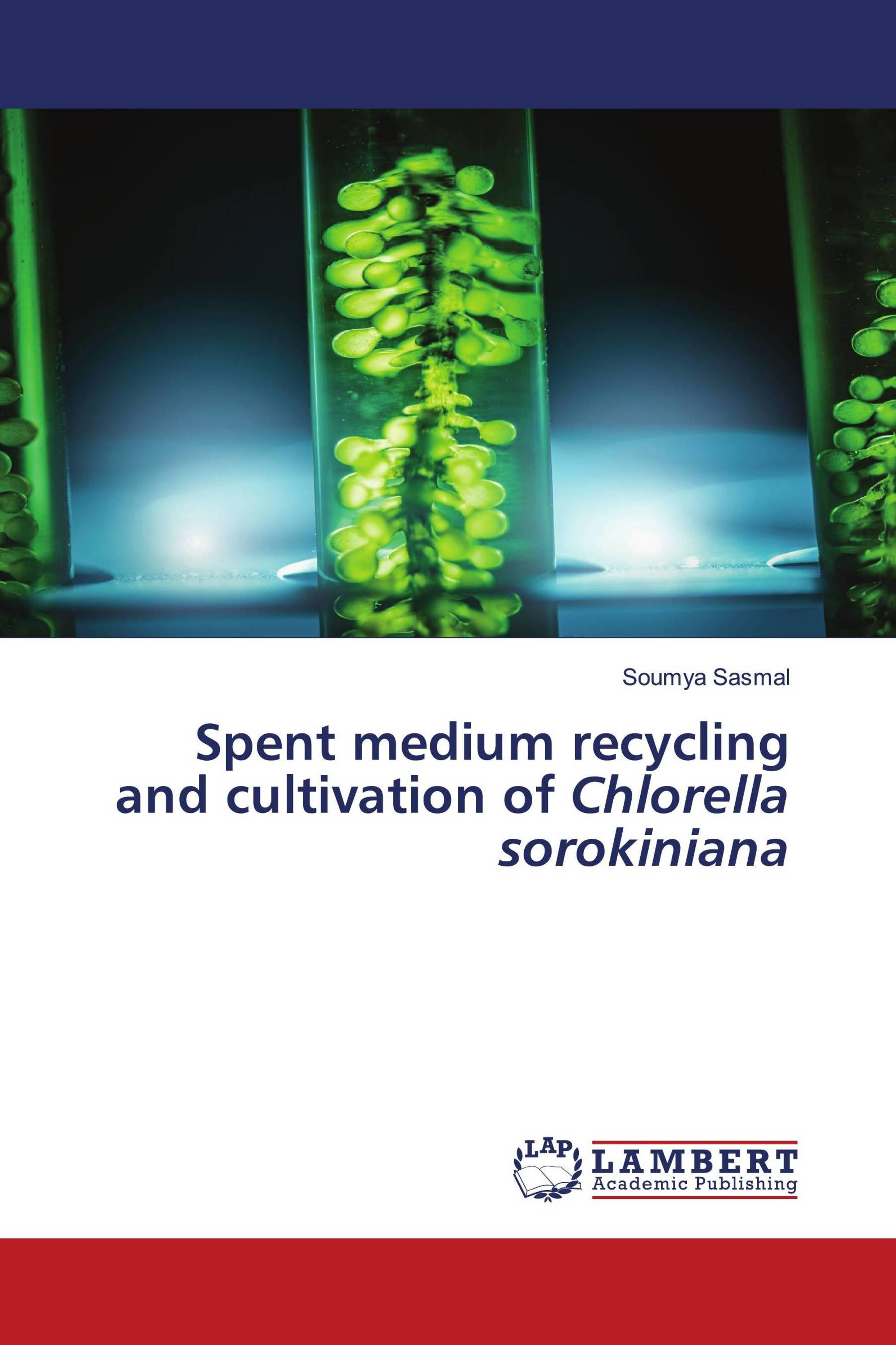 Spent medium recycling and cultivation of Chlorella sorokiniana