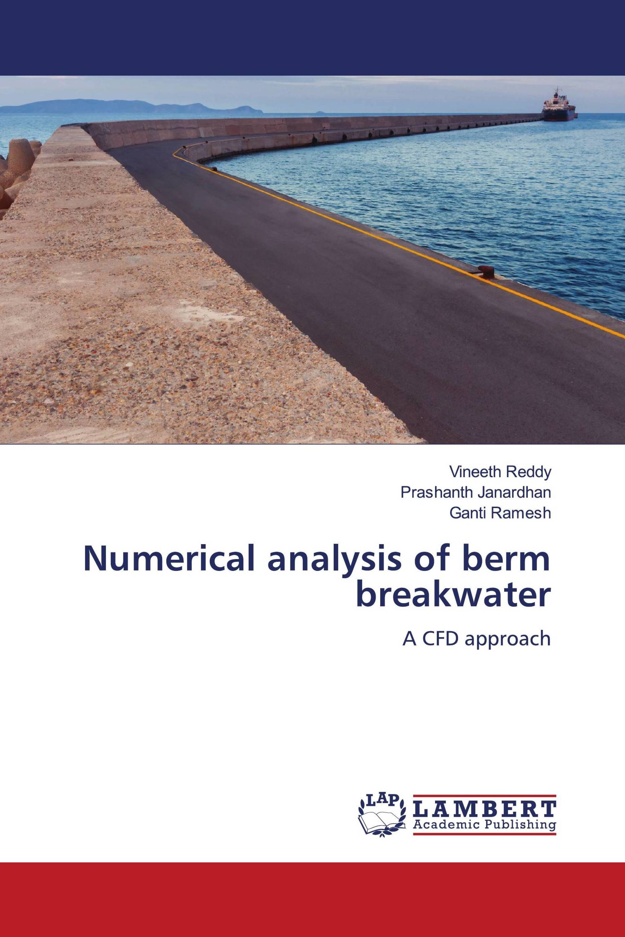 Numerical analysis of berm breakwater