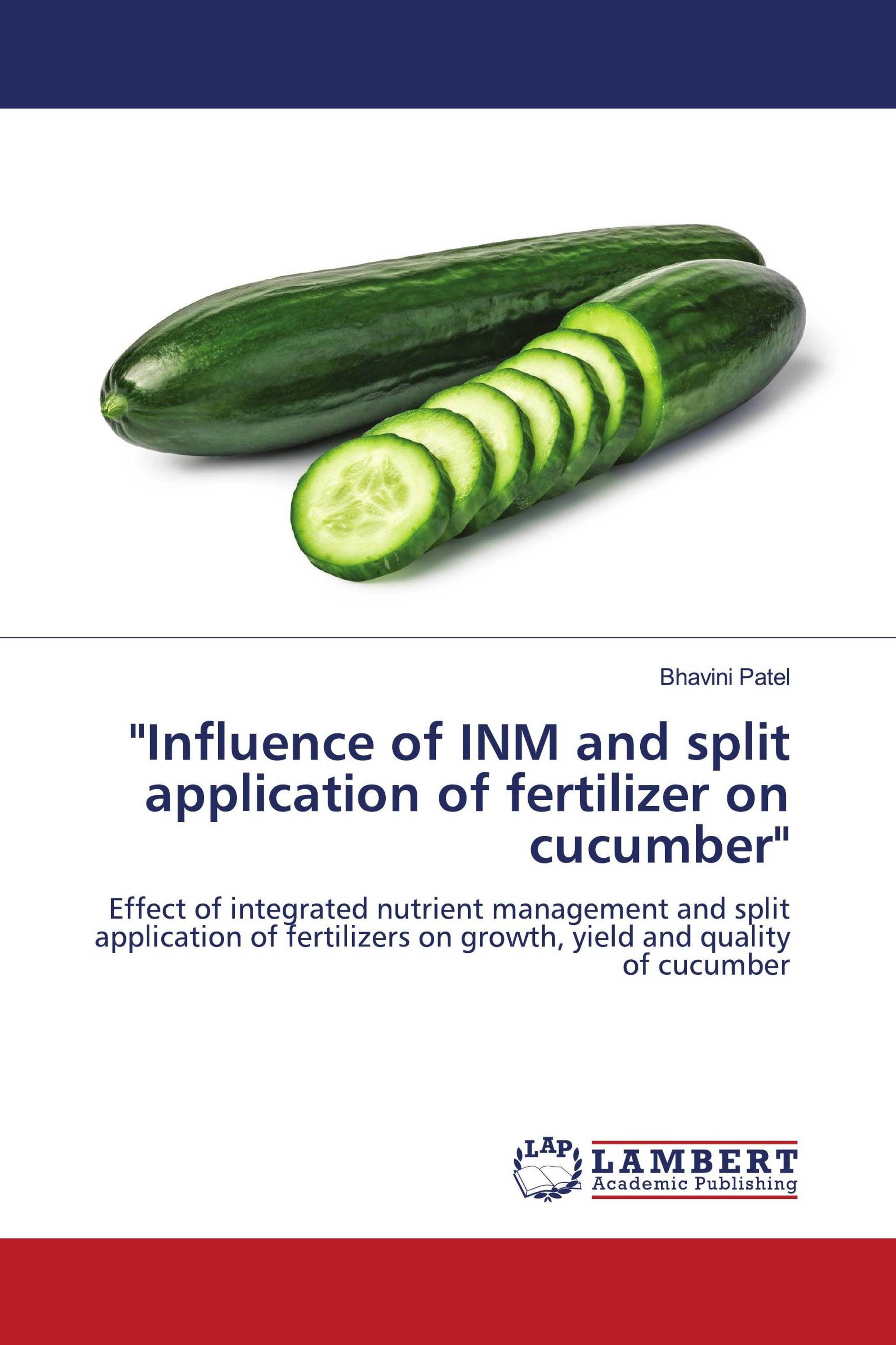 "Influence of INM and split application of fertilizer on cucumber"