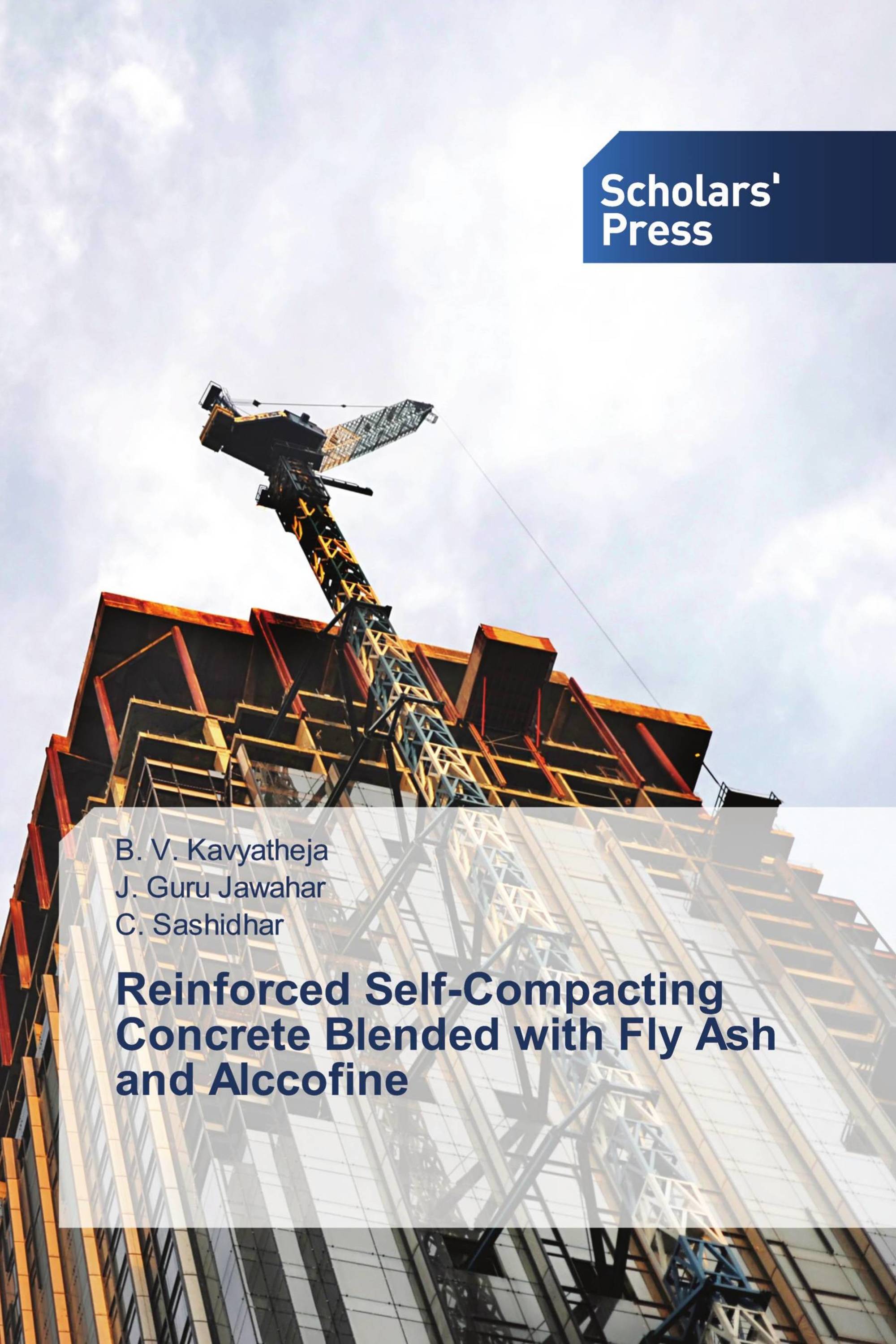 Reinforced Self-Compacting Concrete Blended with Fly Ash and Alccofine