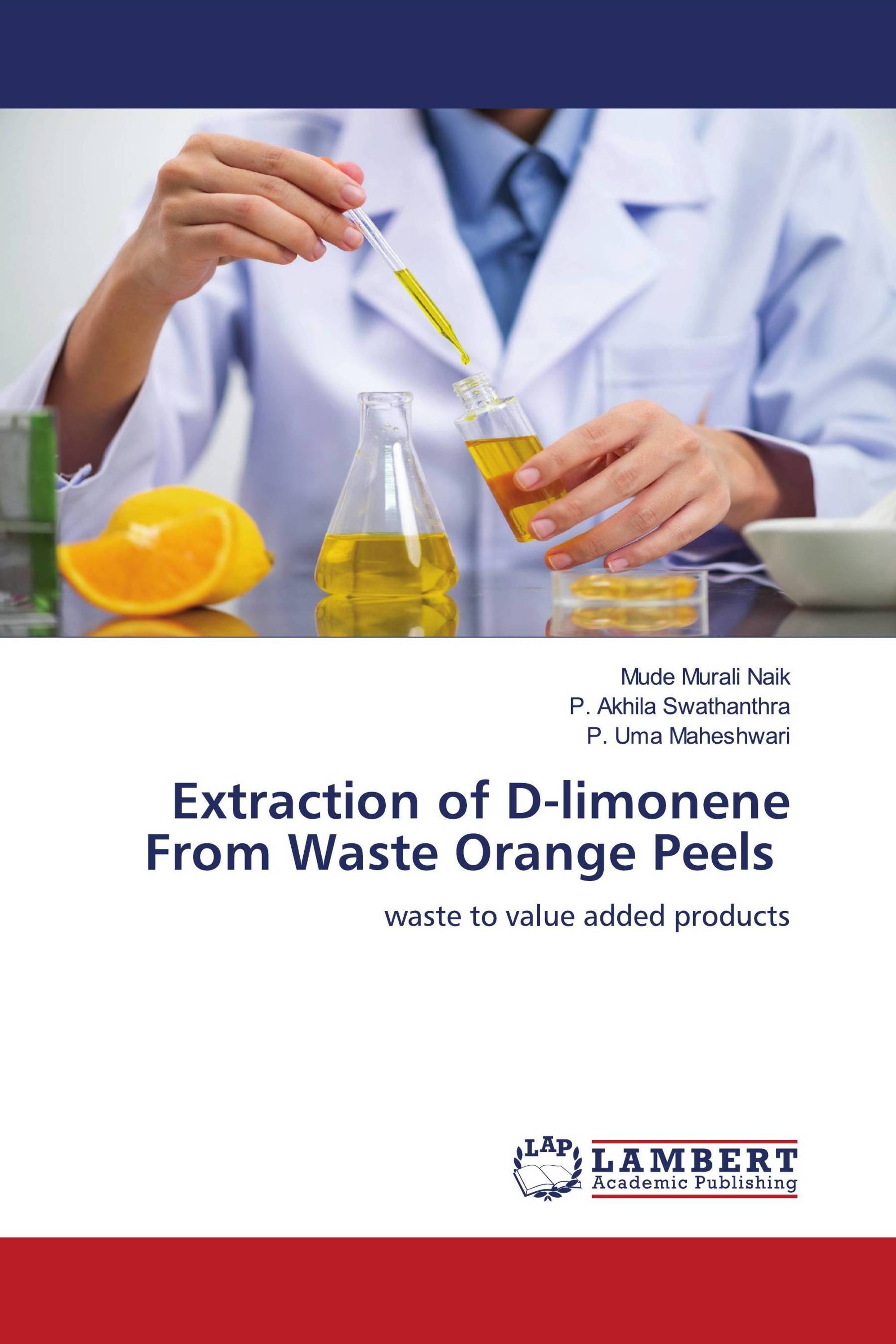 Extraction of D-limonene From Waste Orange Peels