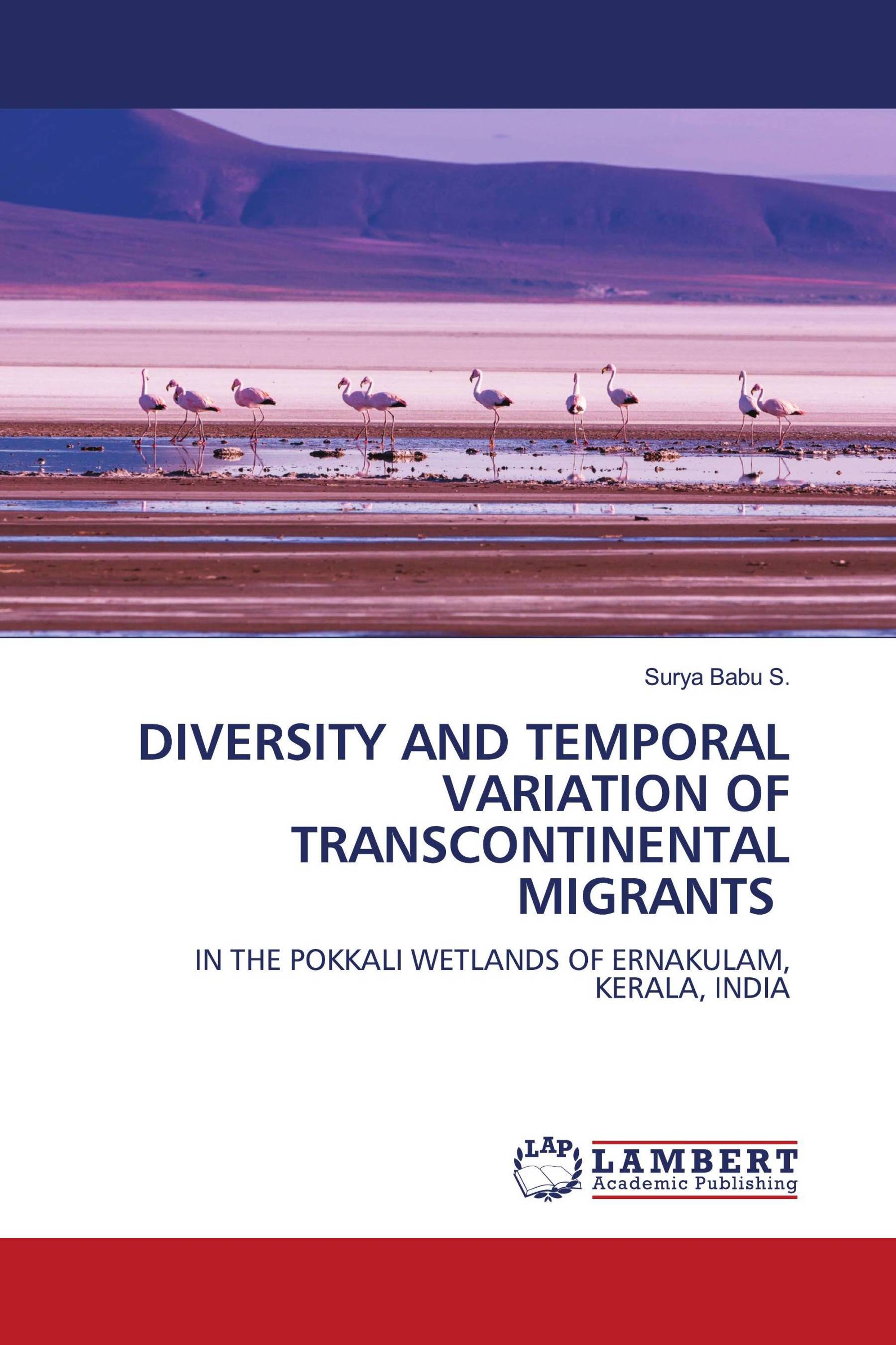 DIVERSITY AND TEMPORAL VARIATION OF TRANSCONTINENTAL MIGRANTS