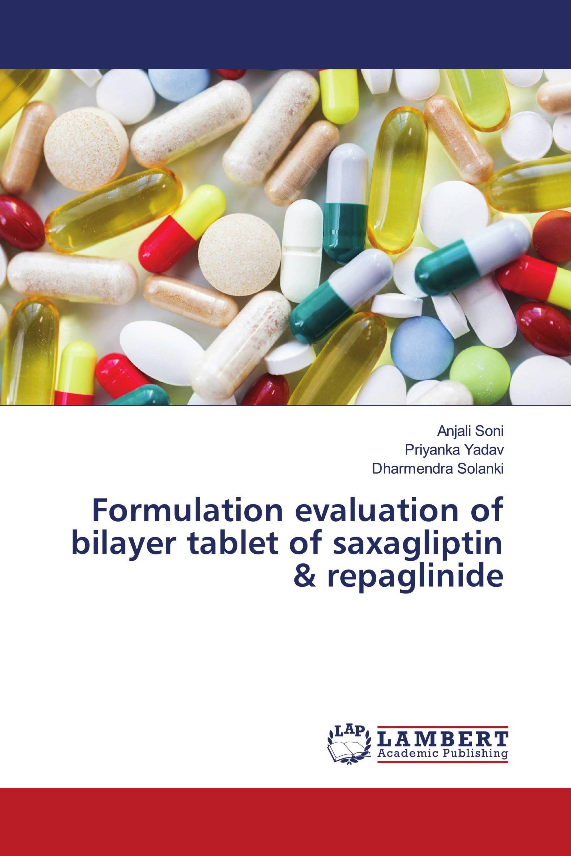 Formulation evaluation of bilayer tablet of saxagliptin & repaglinide