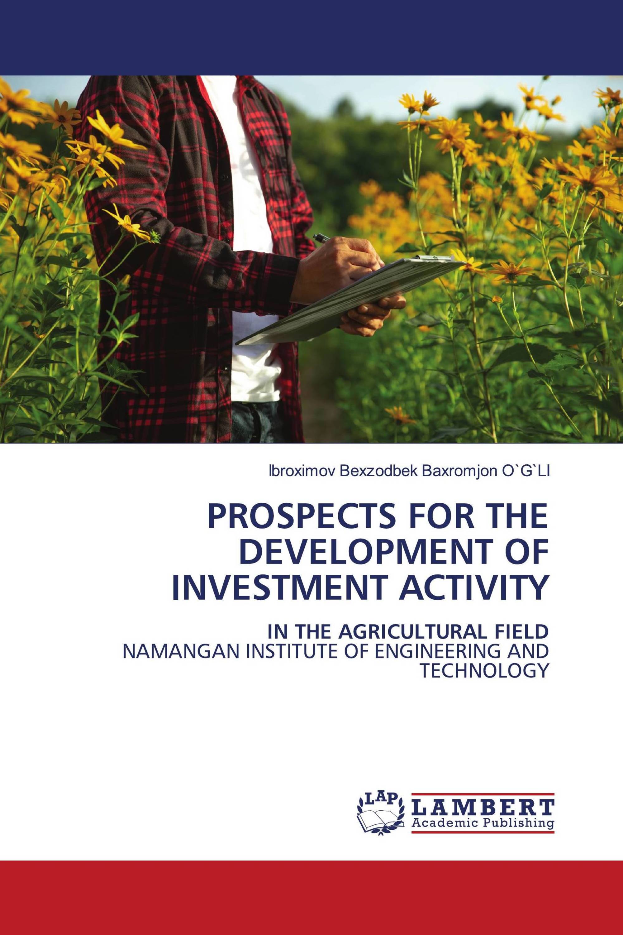 PROSPECTS FOR THE DEVELOPMENT OF INVESTMENT ACTIVITY