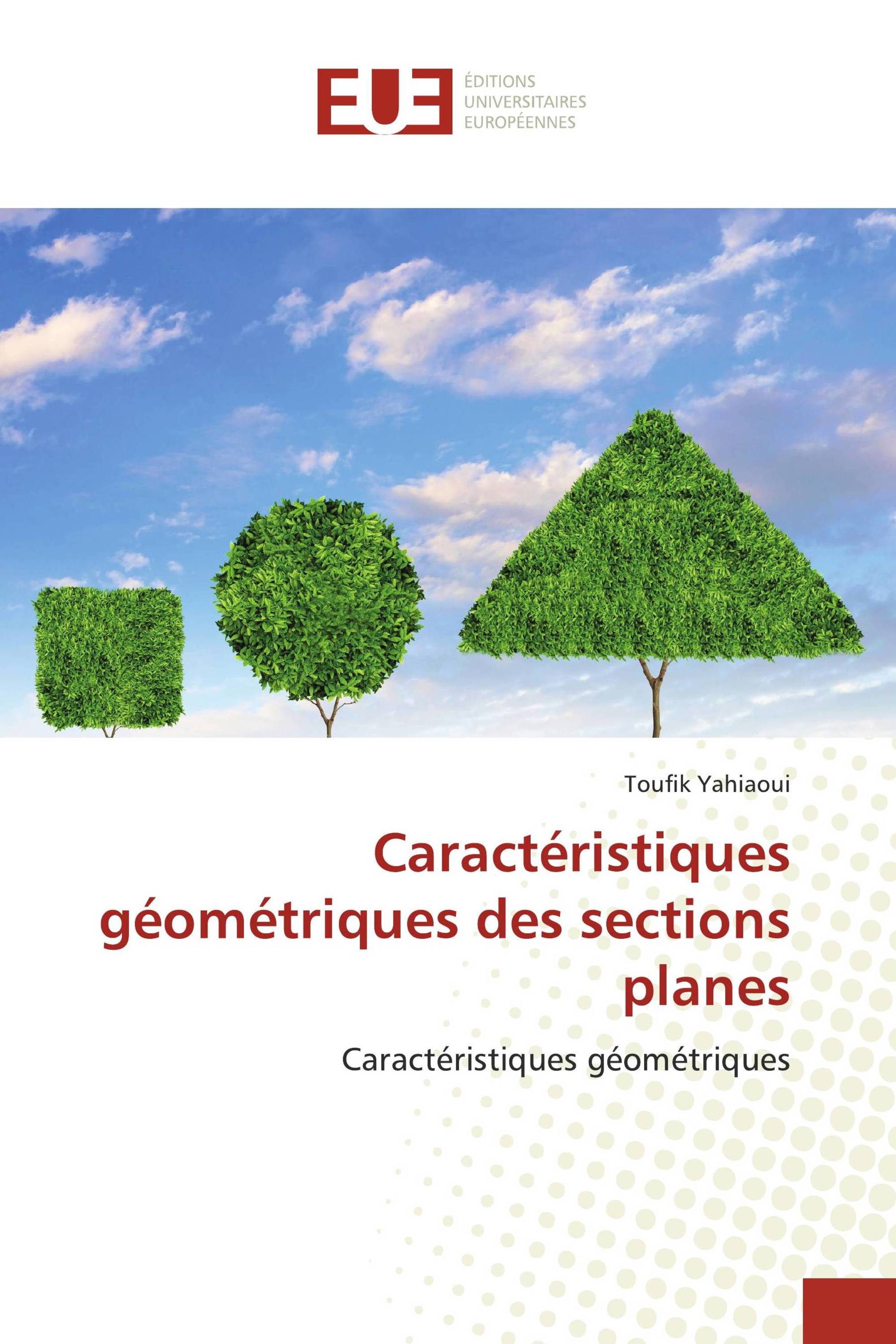 Caractéristiques géométriques des sections planes