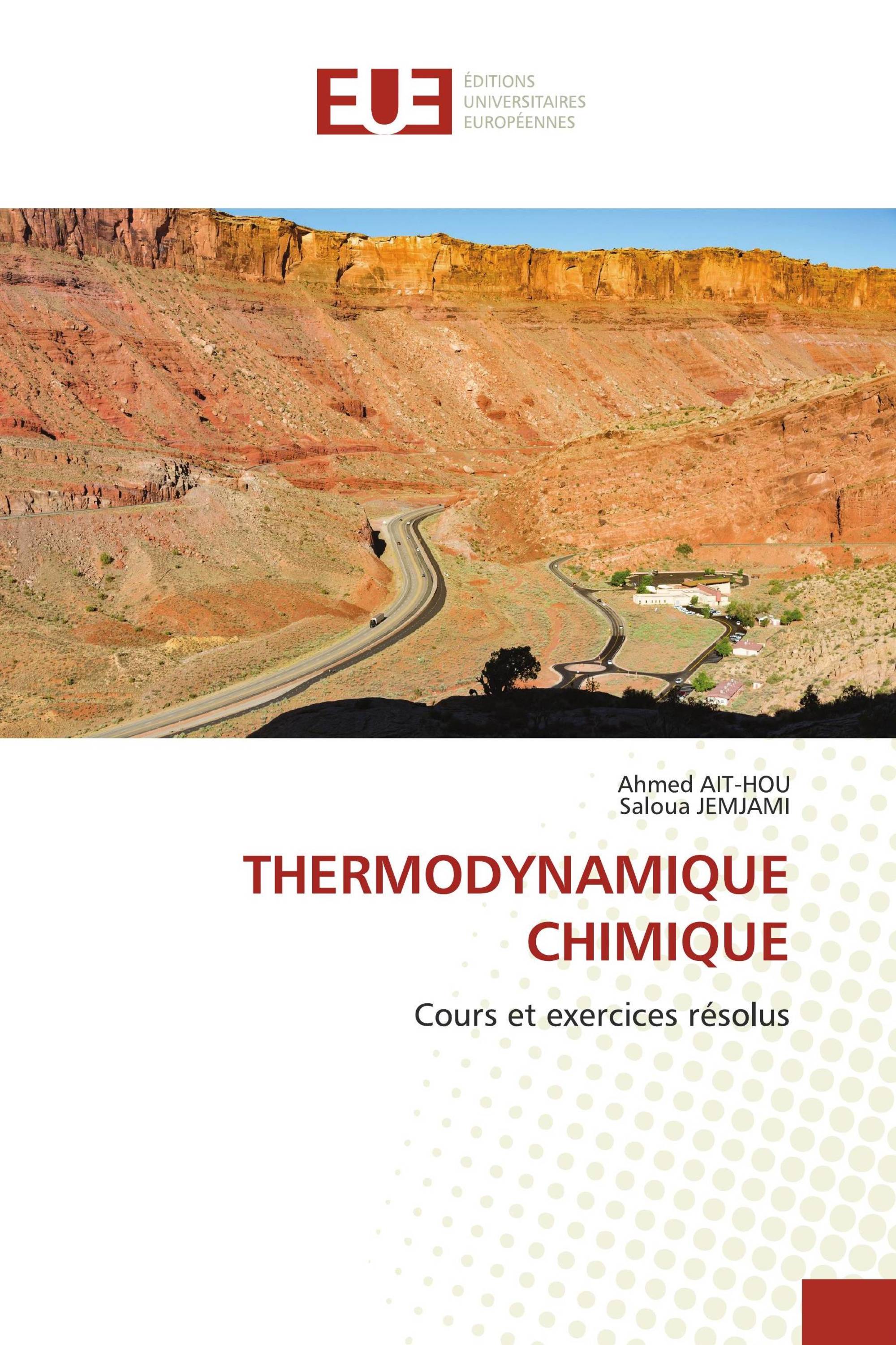 THERMODYNAMIQUE CHIMIQUE