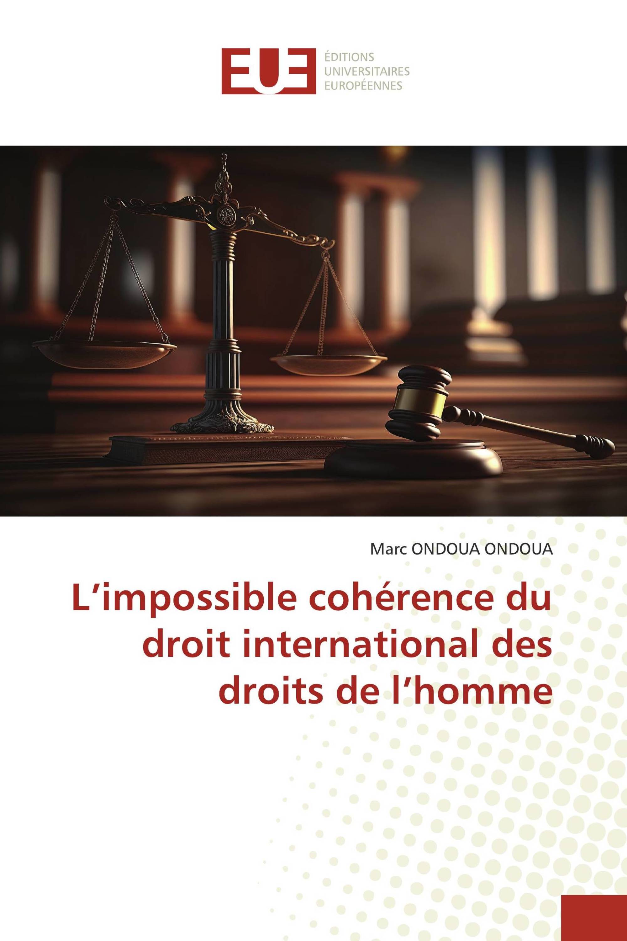 L’impossible cohérence du droit international des droits de l’homme