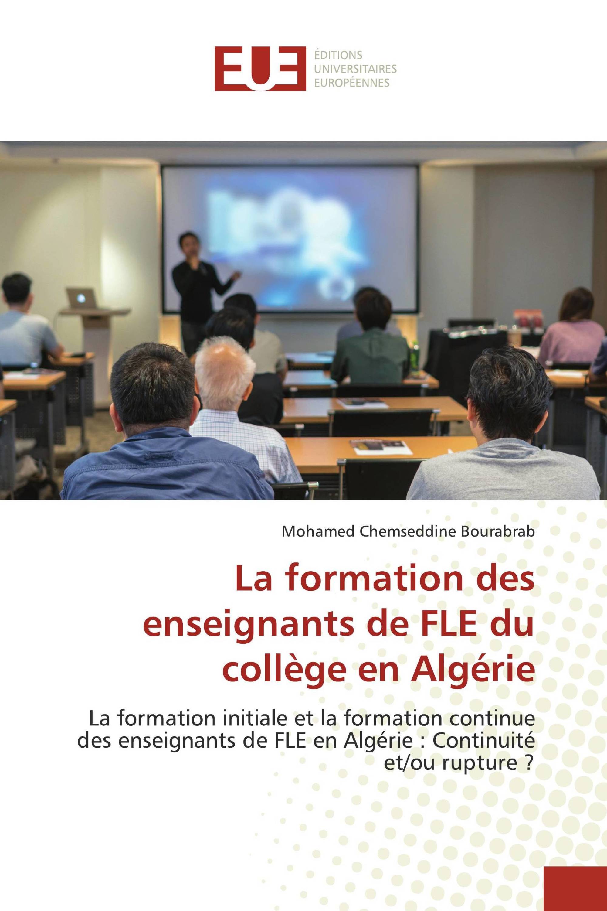 La formation des enseignants de FLE du collège en Algérie