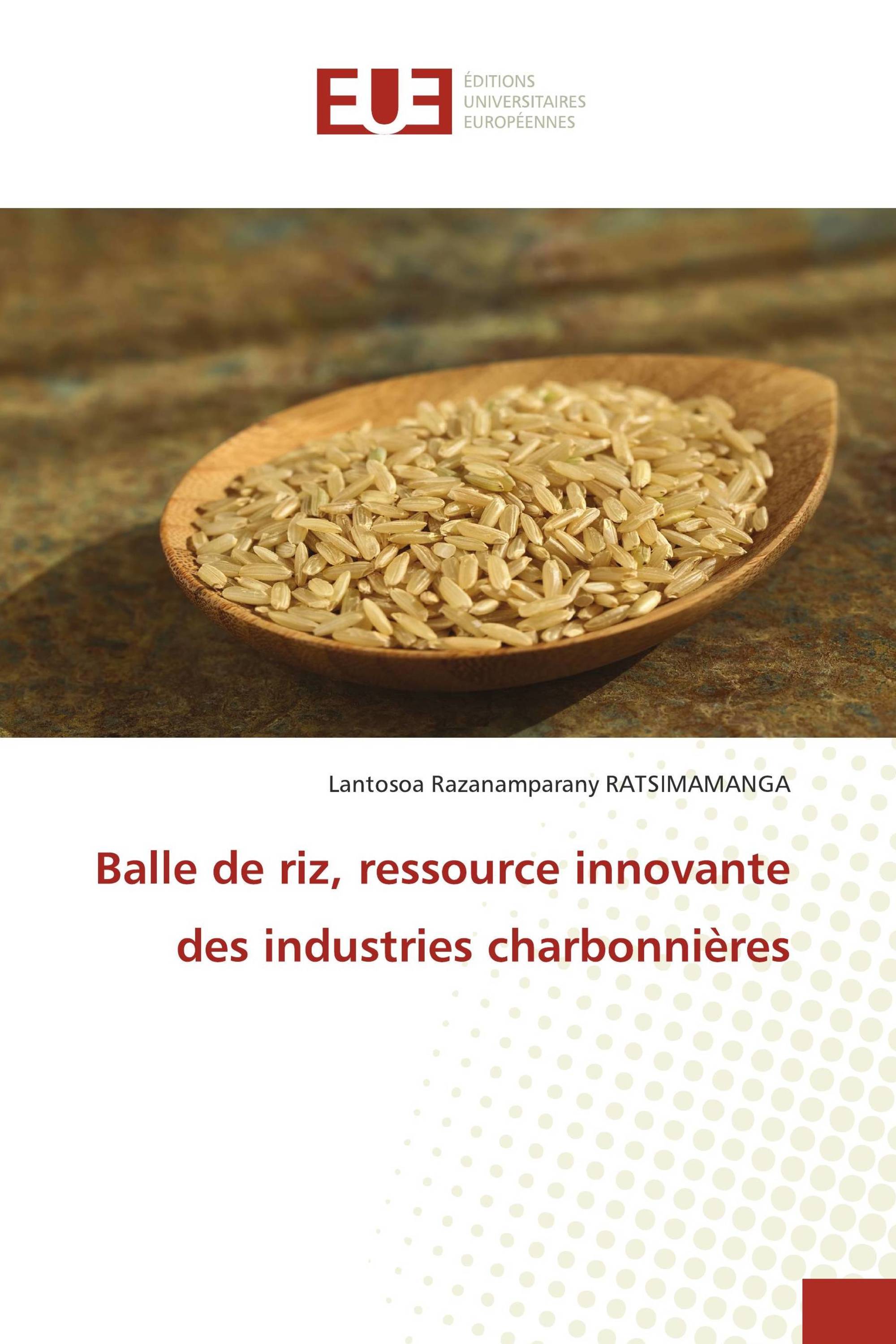 Balle de riz, ressource innovante des industries charbonnières