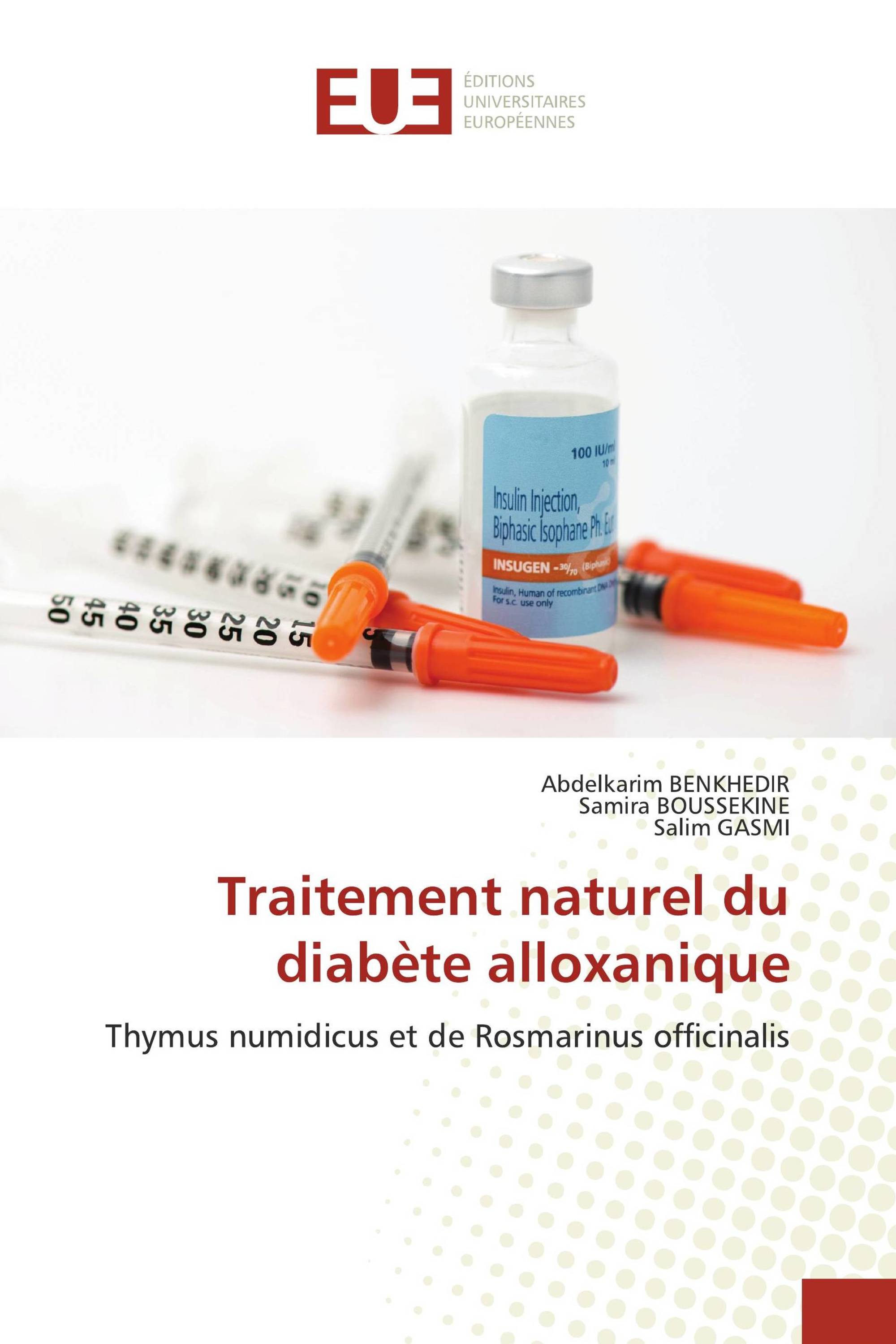 Traitement naturel du diabète alloxanique