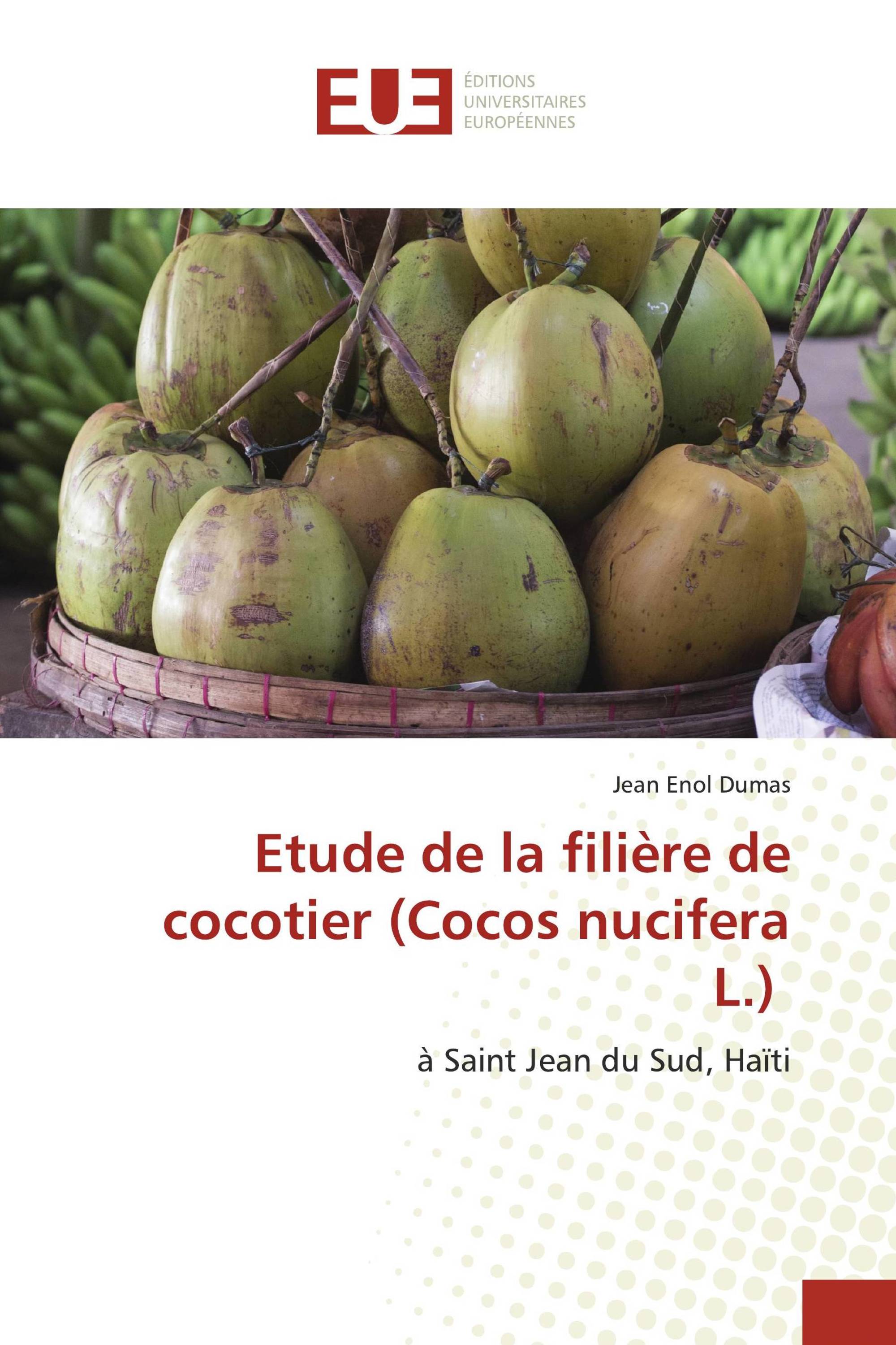 Etude de la filière de cocotier (Cocos nucifera L.)