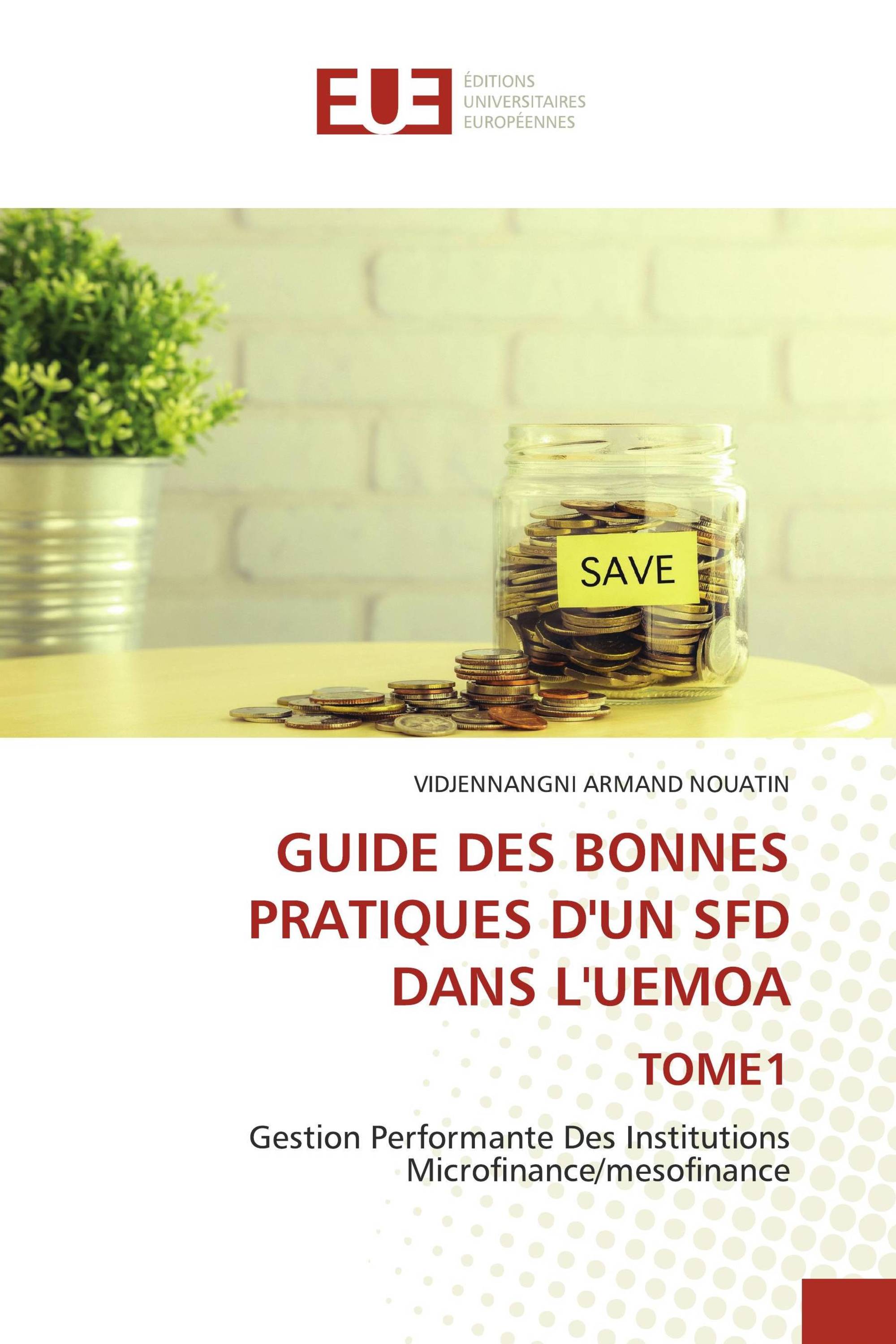 GUIDE DES BONNES PRATIQUES D'UN SFD DANS L'UEMOA TOME1