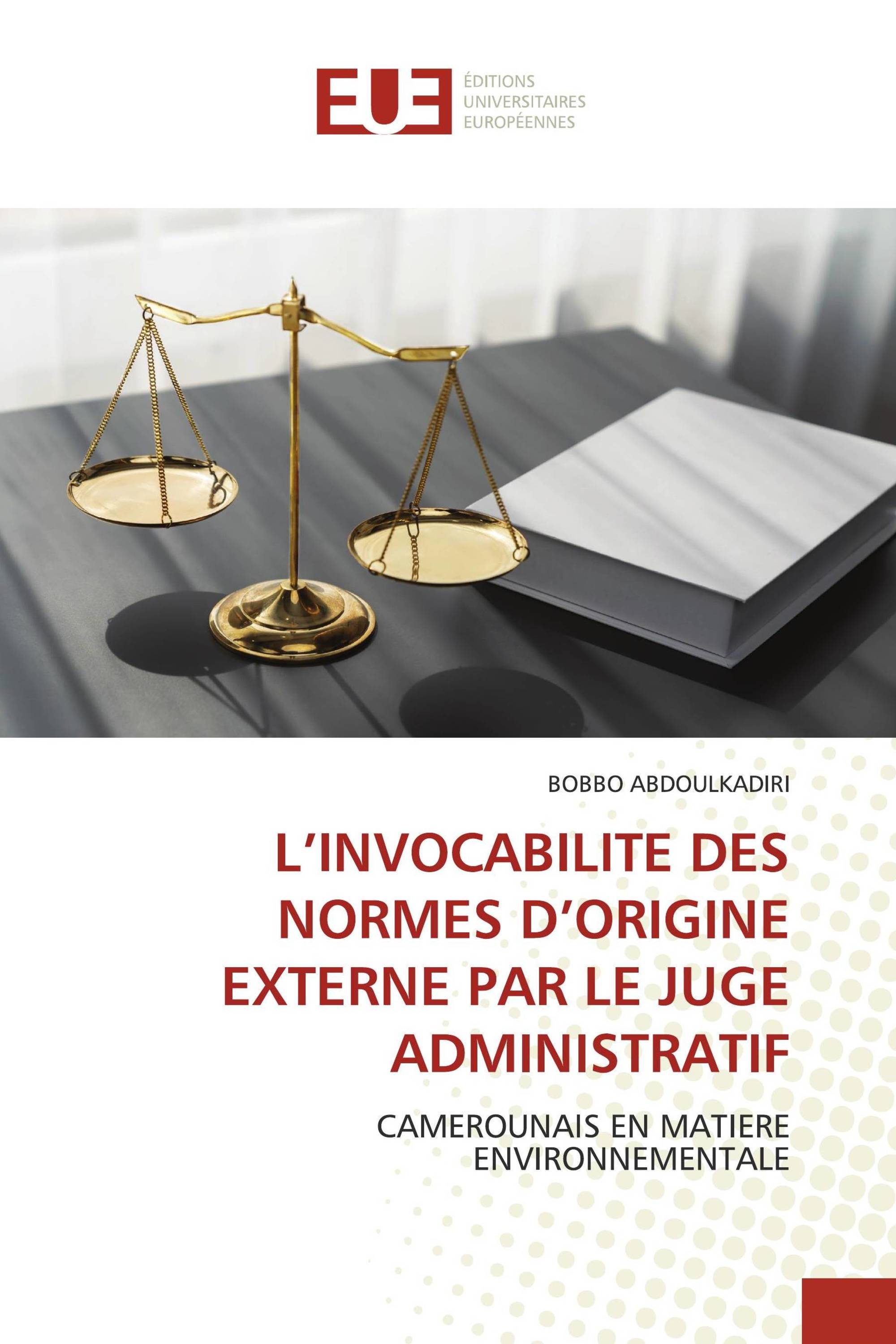 L’INVOCABILITE DES NORMES D’ORIGINE EXTERNE PAR LE JUGE ADMINISTRATIF