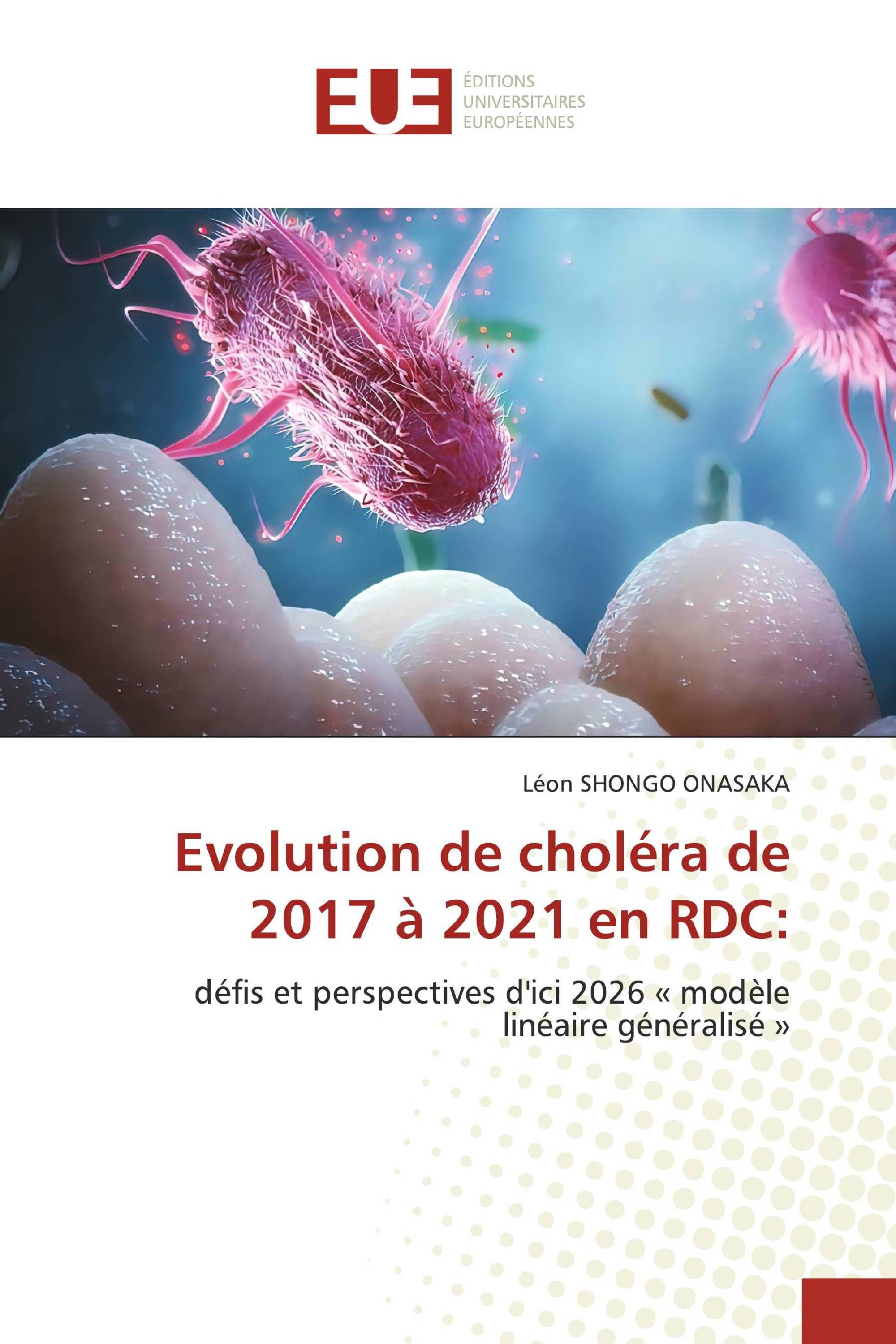 Evolution de choléra de 2017 à 2021 en RDC: