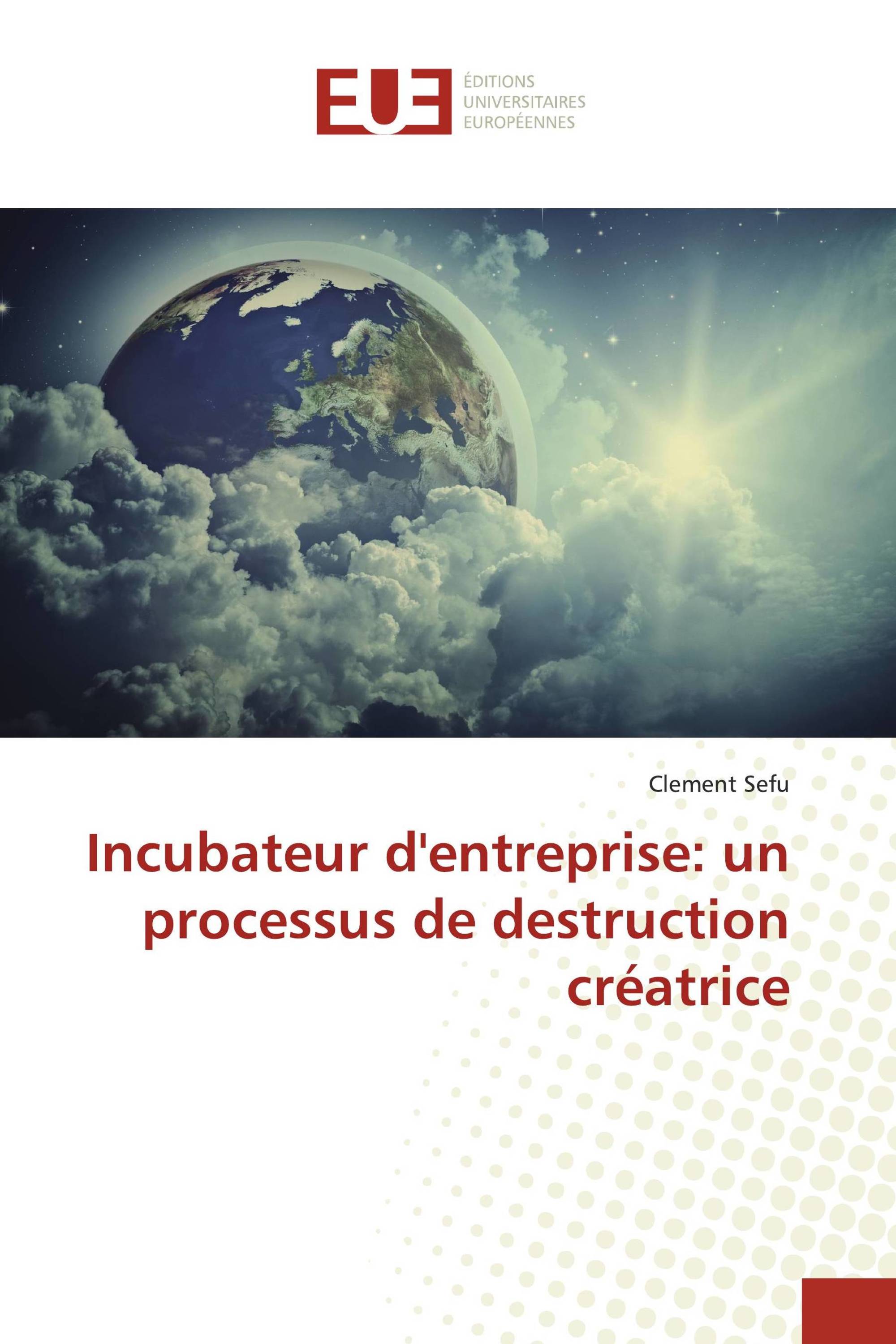 Incubateur d'entreprise: un processus de destruction créatrice