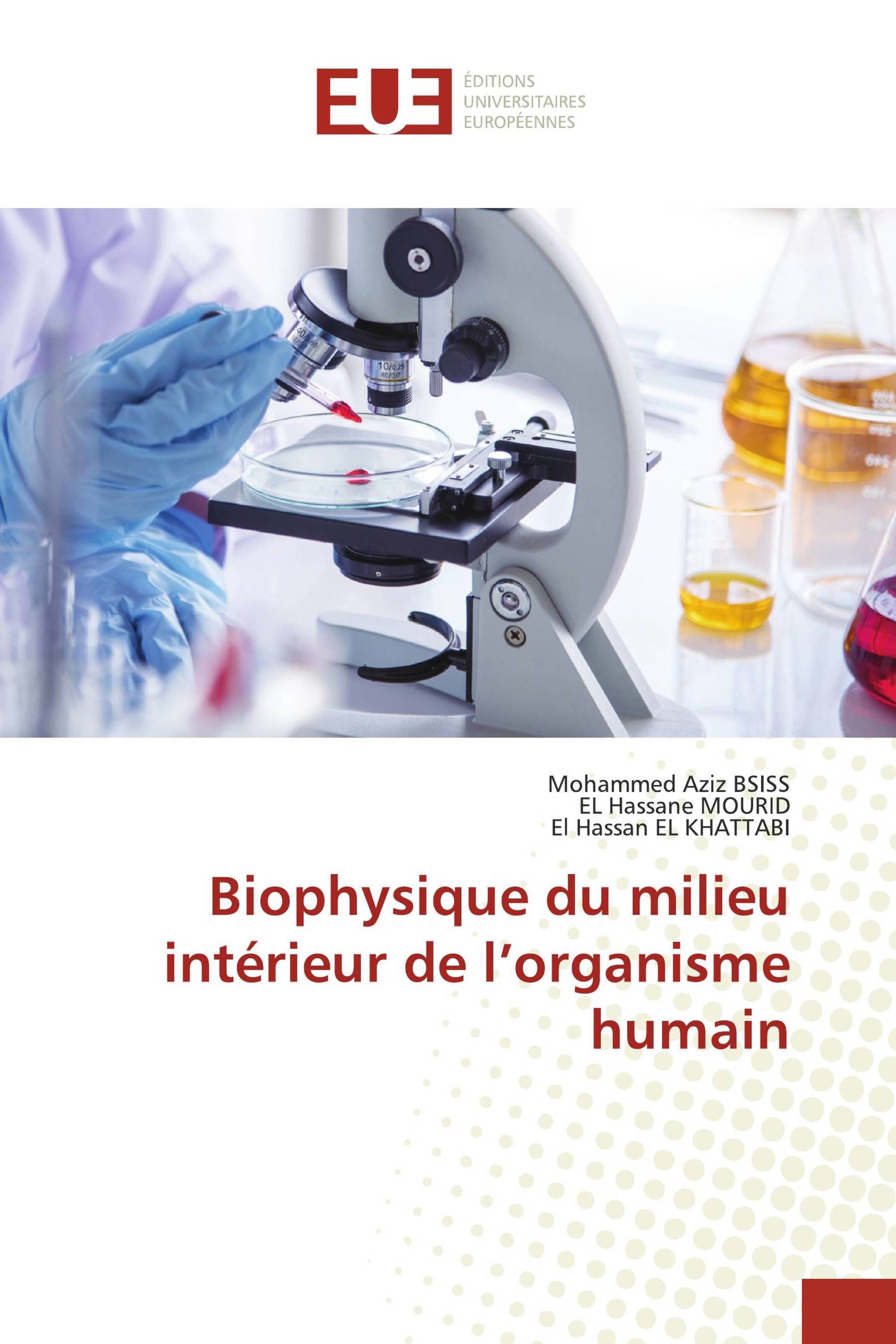 Biophysique du milieu intérieur de l’organisme humain